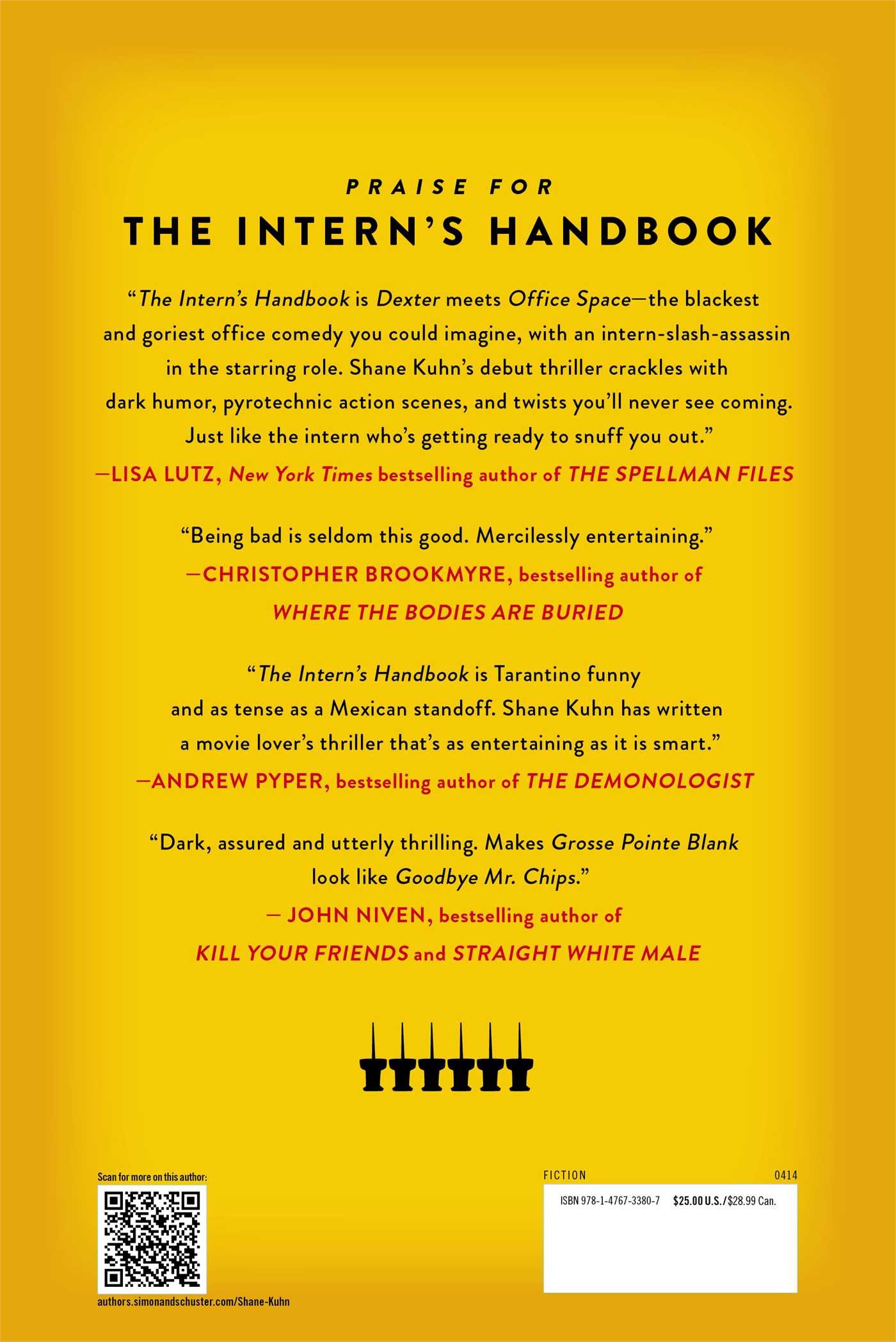 The Intern's Handbook: John Lago Thriller - Office Suspense Novel