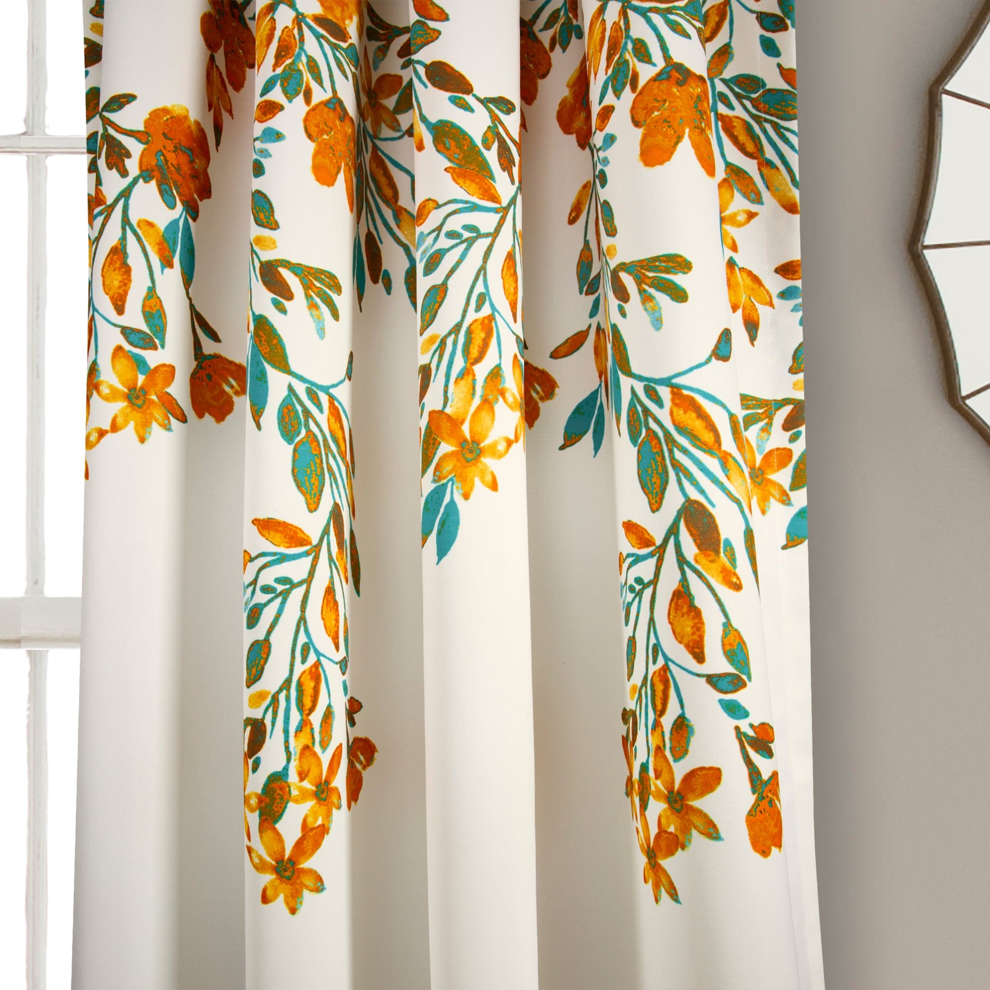Tanisha Light Filtering Window Curtain Panel Set - Soft Sheer Drapes for Living Room & Bedroom - Blackout Privacy & UV Protection - 84 Inch Length (2 Panels)