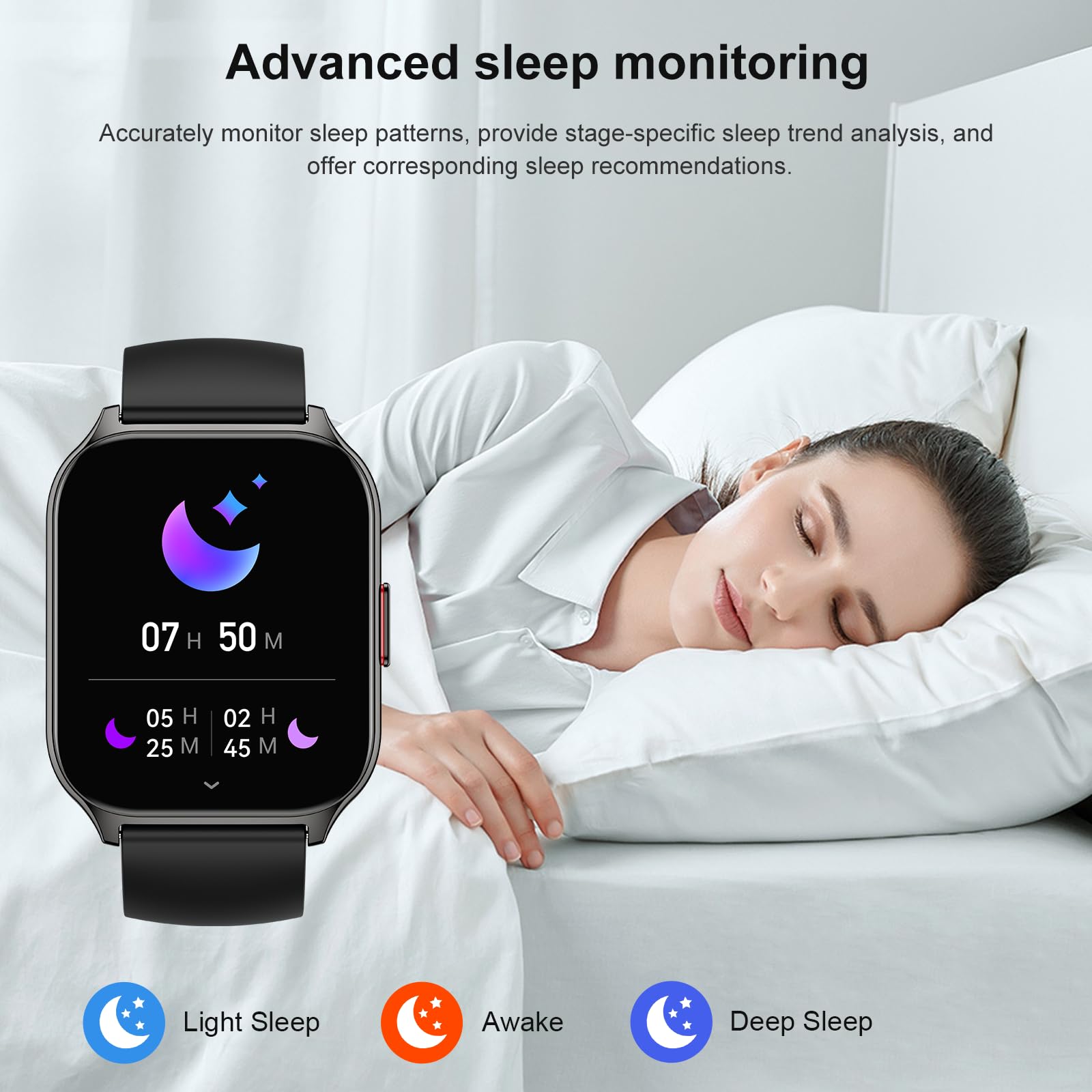 Smart Watch for Men & Women - 2.01