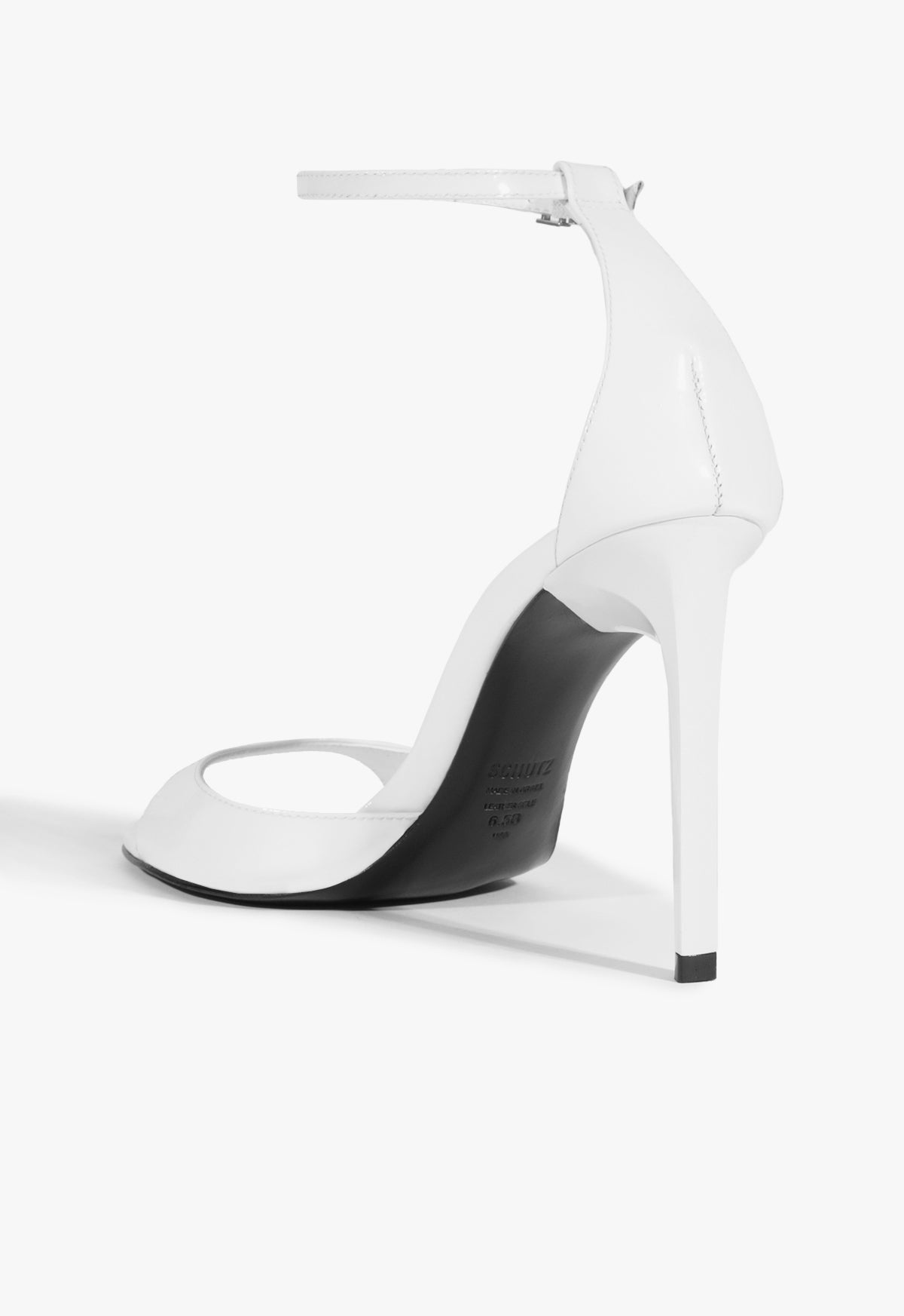 Scarlett Women's Patent Leather Sandals - Comfortable Strappy Heeled Sandals for Summer, Beach, and Casual Outings