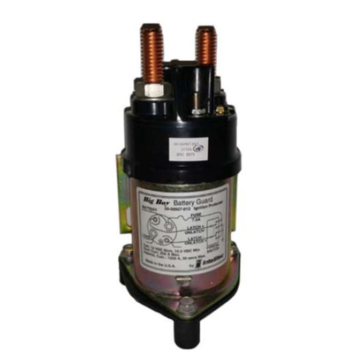 Intellitec 200A 12V Heavy Duty Contactor Relay for Marine, RV, and Off-Grid Power Systems - Perfect for Battery Switches and High-Current Applications