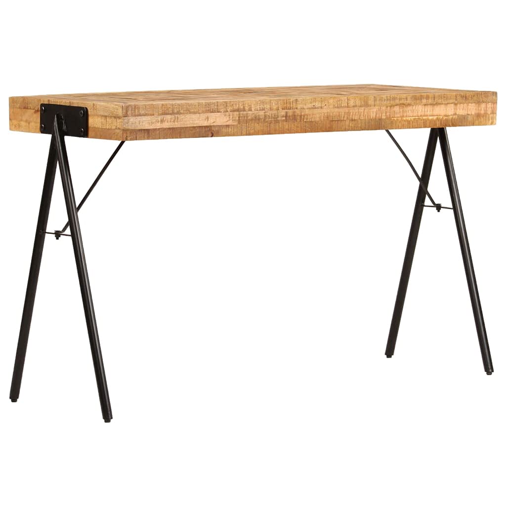 Solid Mango Wood Computer Desk 46.5