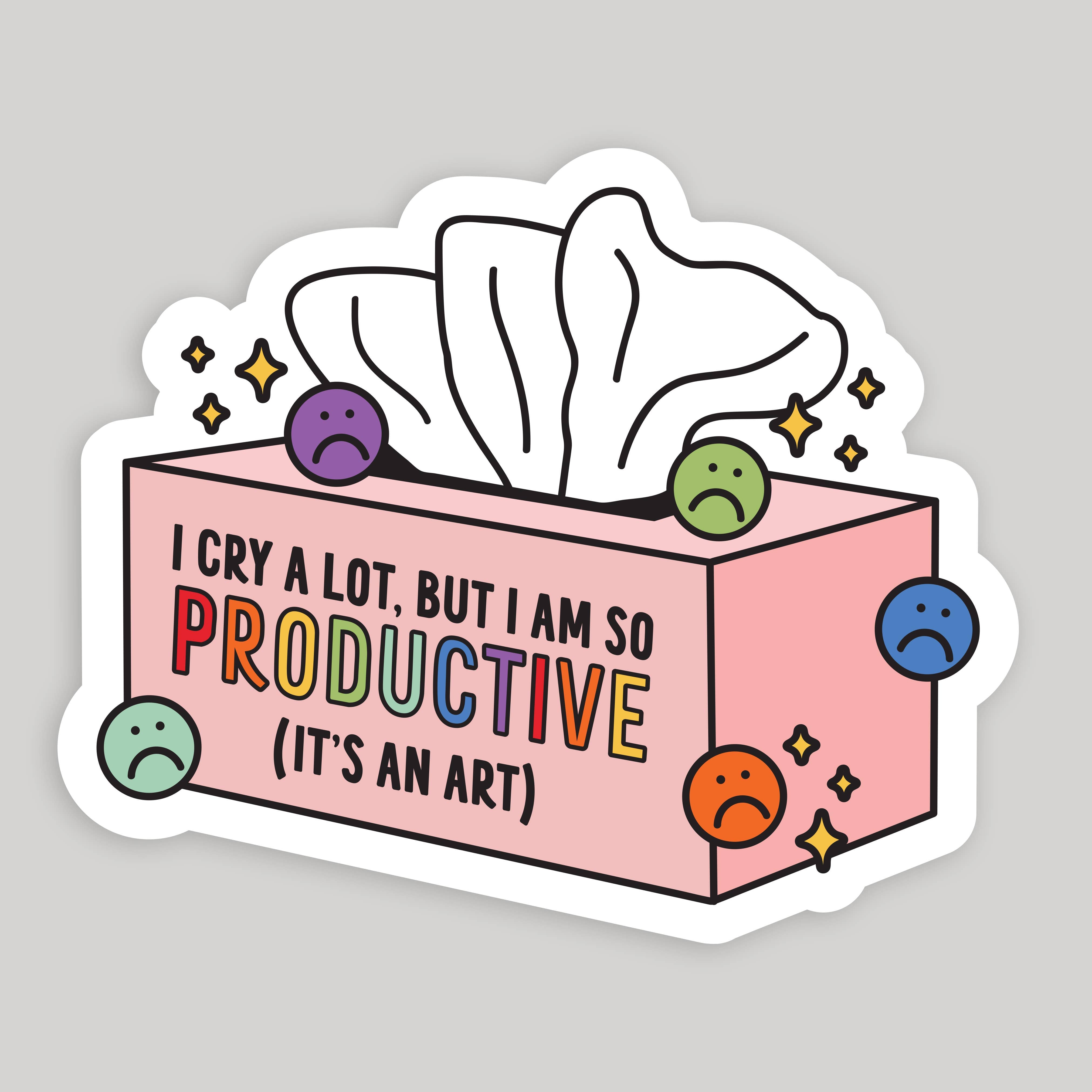 Taylor Swift 'I Cry A Lot' Sticker Pack - Waterproof Vinyl Decals for Laptops, Water Bottles & Notebooks - Perfect for Swiftie Fans & Gift Giving