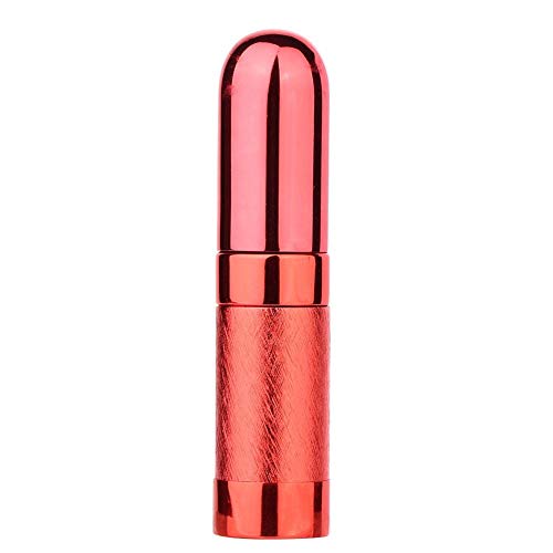 Refillable 6ML Glass Perfume Spray Bottle with Liner - Empty Travel Atomizer for Fragrance Dispenser (Red) - Perfect for Travel, Gym, and On-the-Go Use