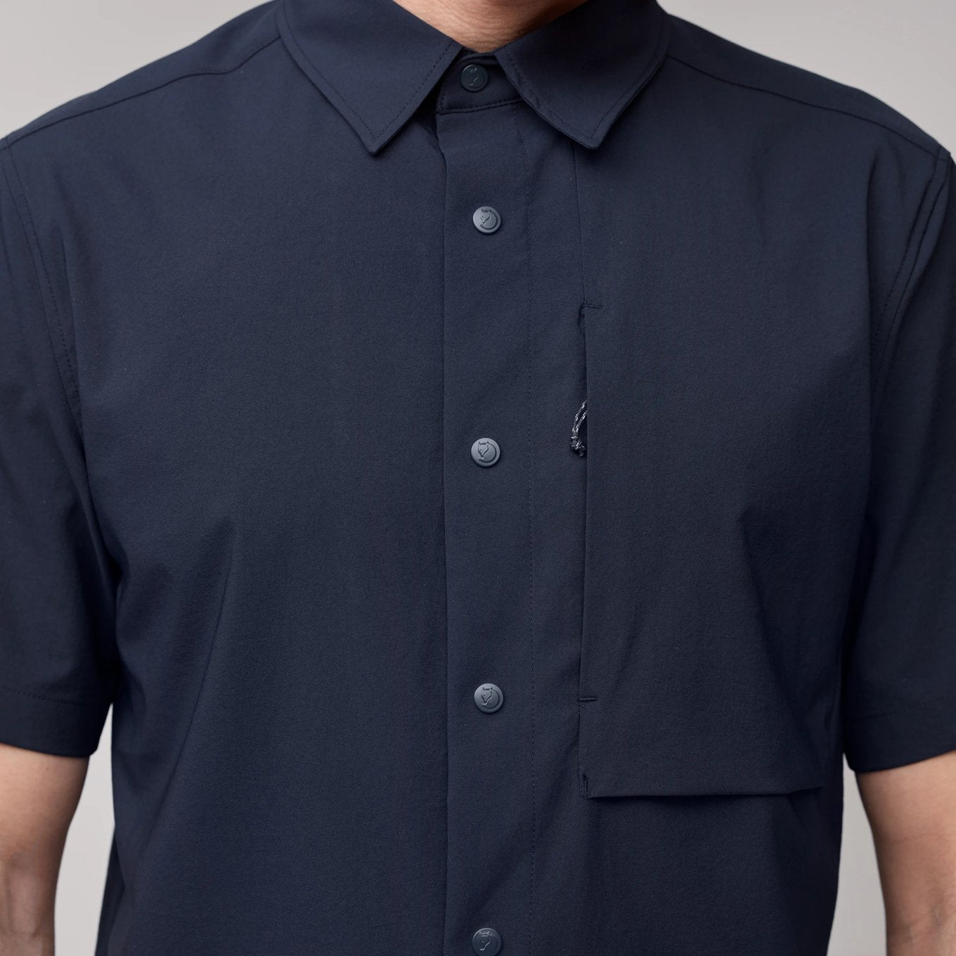 Fjallraven High Coast Pack Short Sleeve Shirt for Men - Lightweight, Quick-Dry Hiking & Outdoor Travel Shirt