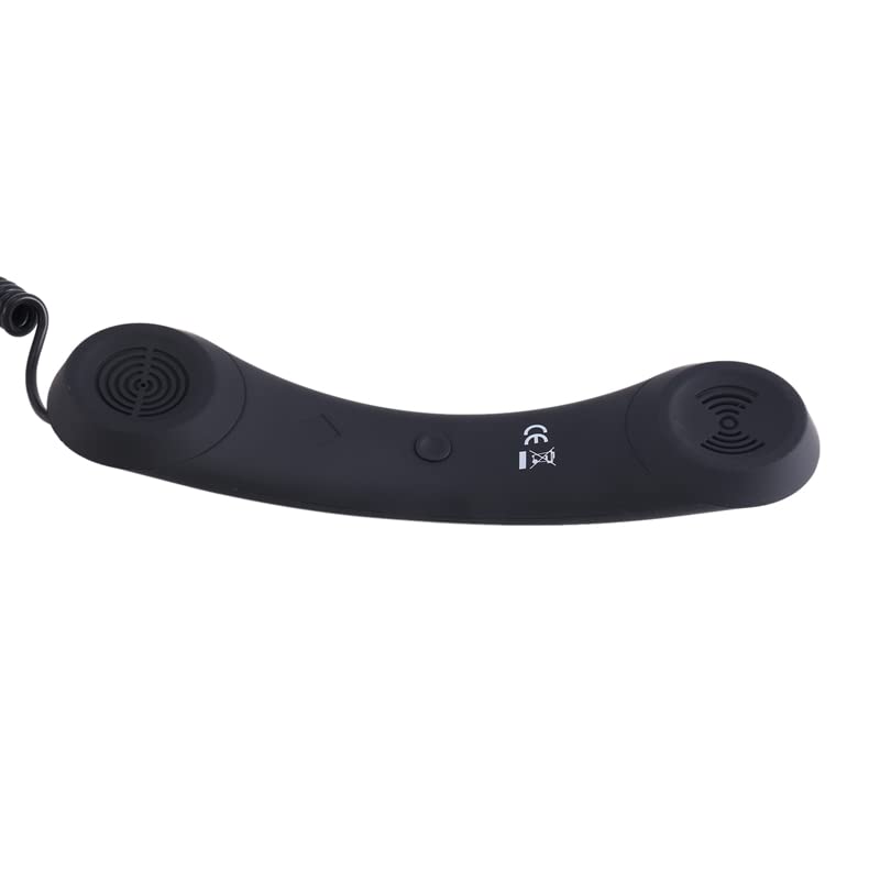 GRARRO Universal Retro Phone Handset - 3.5mm Smartphone Headset with Microphone for Landline & Mobile Calls | Perfect for Vintage Style Phone Booths, Home Offices & Themed Events