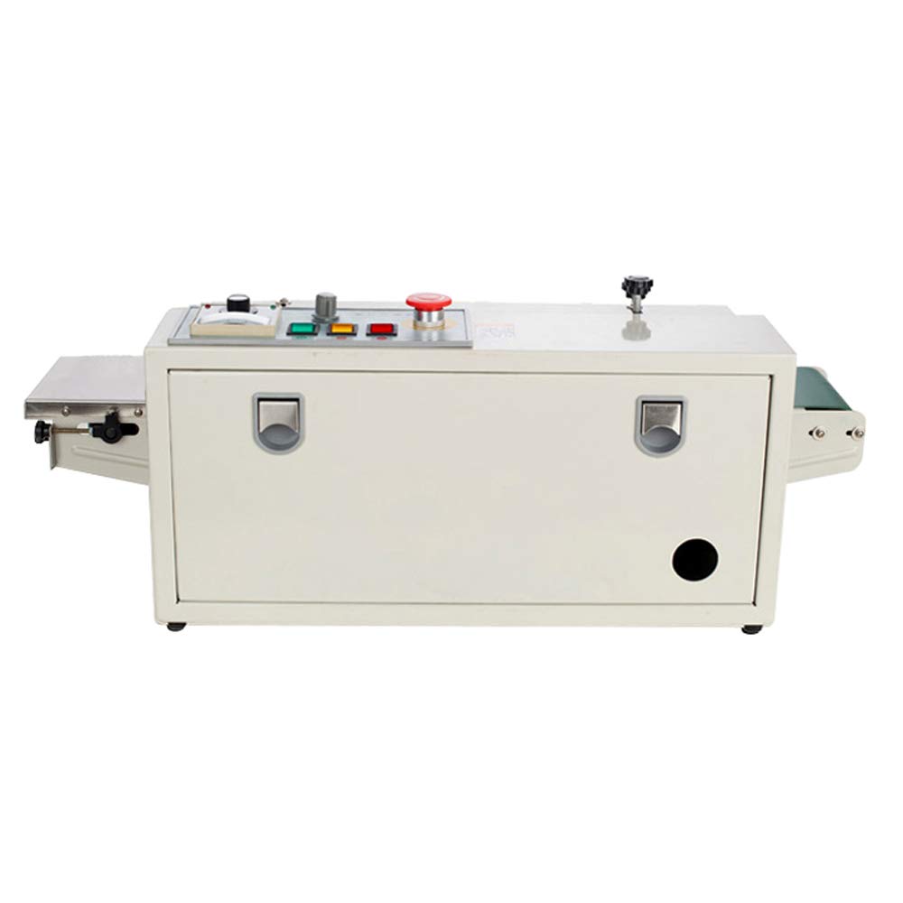 TECHTONGDA FR-770 Automatic Continuous Band Sealer Machine with Vertical Bracket - 110V Plastic/PVC Bag Sealing for Packaging | Ideal for Food, Retail & Industrial Use