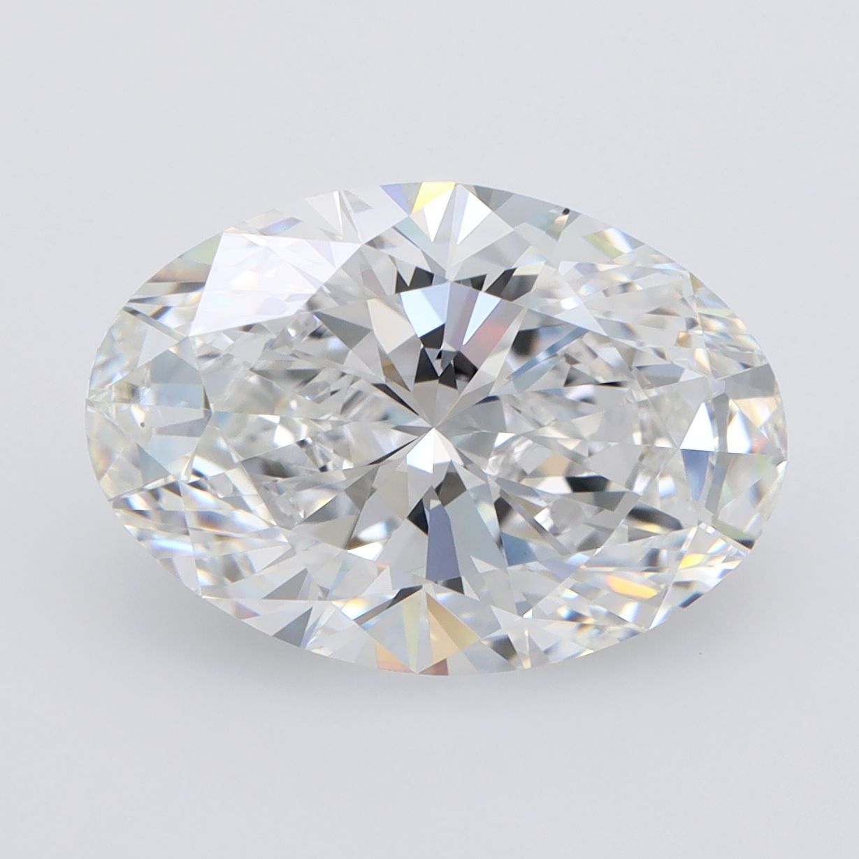 4.00 Carat Oval Lab Grown Diamond - GIA Certified | Eco-Friendly Engagement Ring Stone | Perfect for Wedding Bands & Anniversary Jewelry