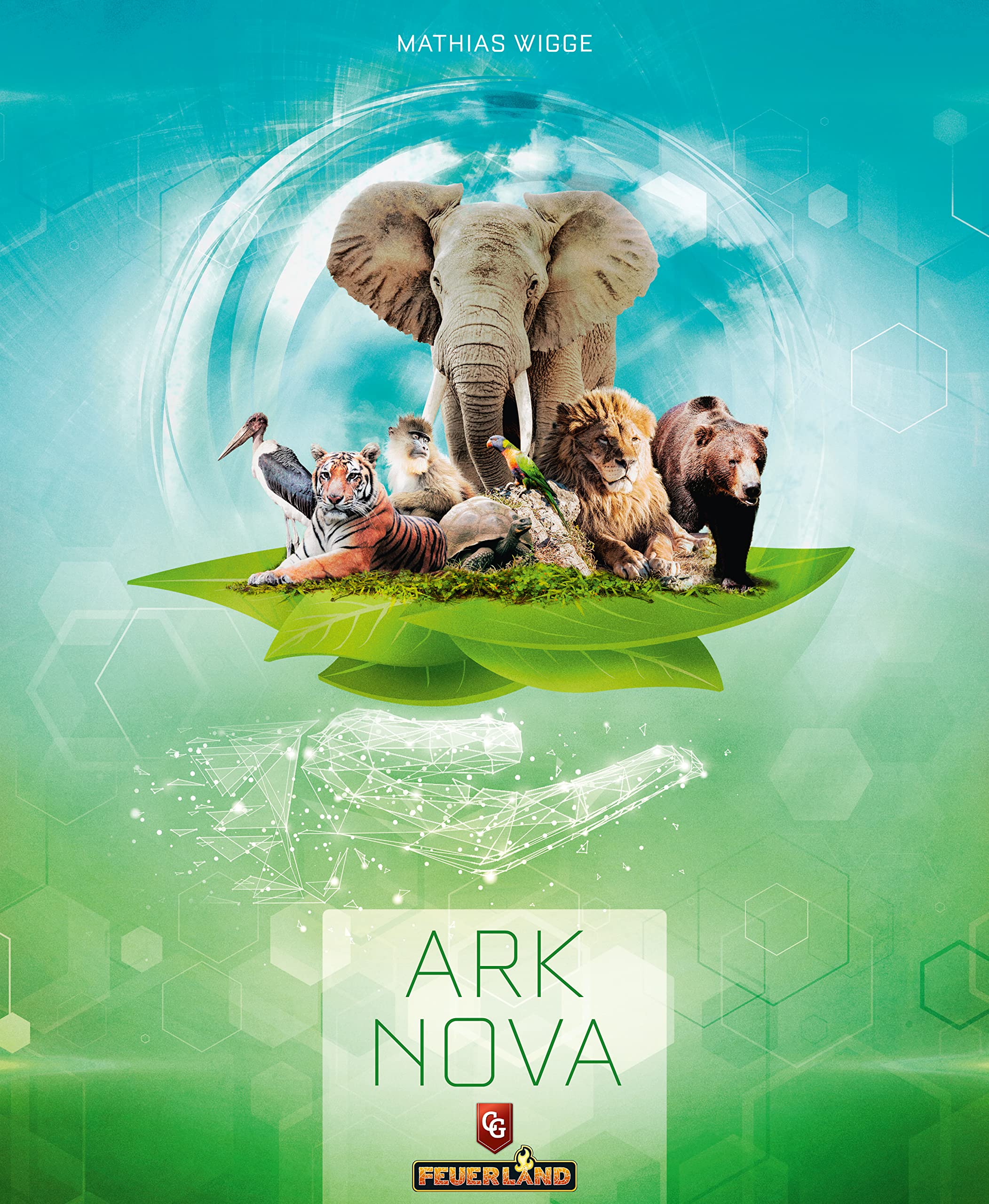 PEGASUS GAMES Ark Nova Board Game (English Version) - Strategy Game for Ages 14+ | Perfect for Family Game Nights & Educational STEM Activities