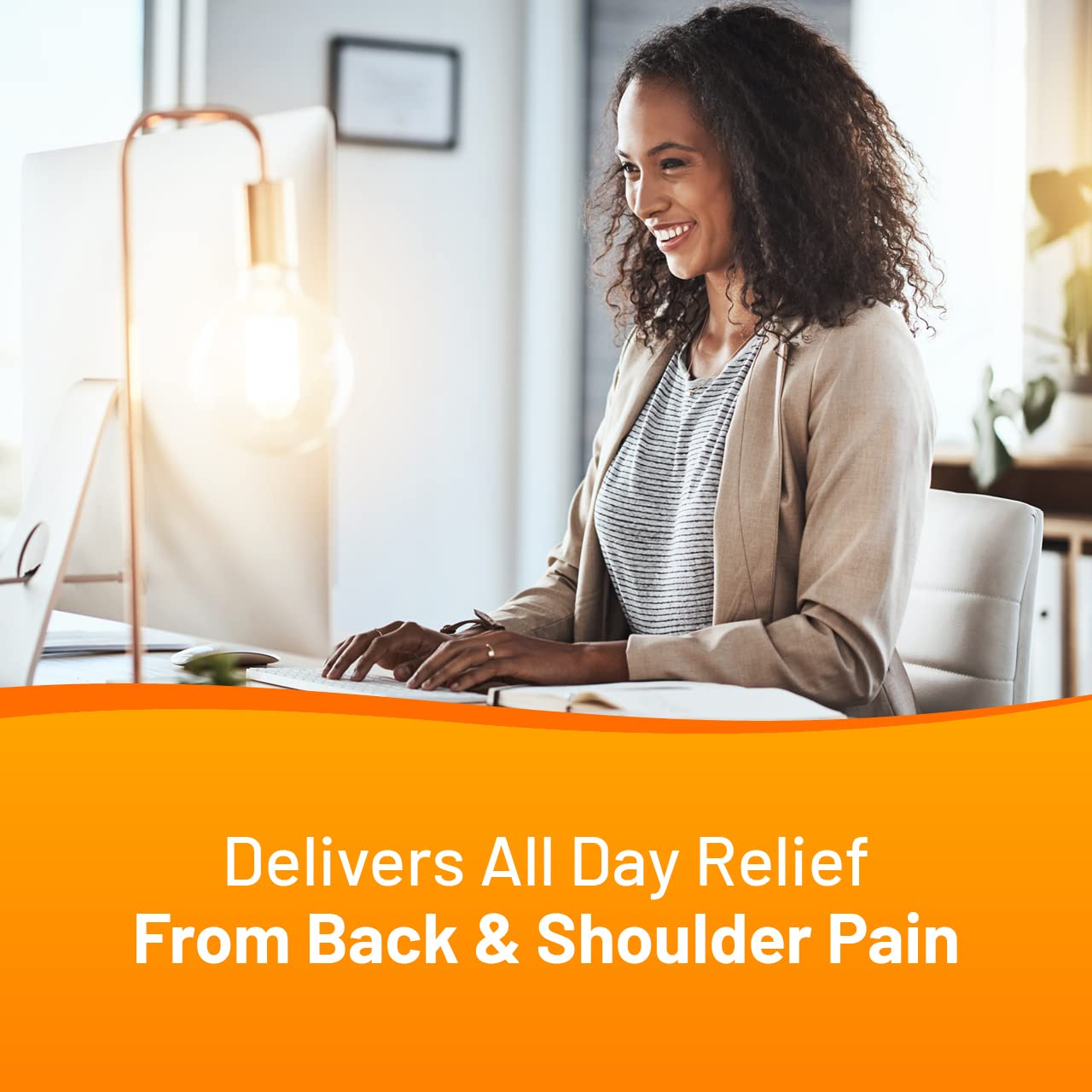 Cura-Heat Back and Shoulder Pain Relief Patches - 7 Patches per Pack (14 Total) - Instant Heat Therapy for Muscle Aches, Joint Pain & Stiffness - Perfect for Work, Exercise & Daily Comfort