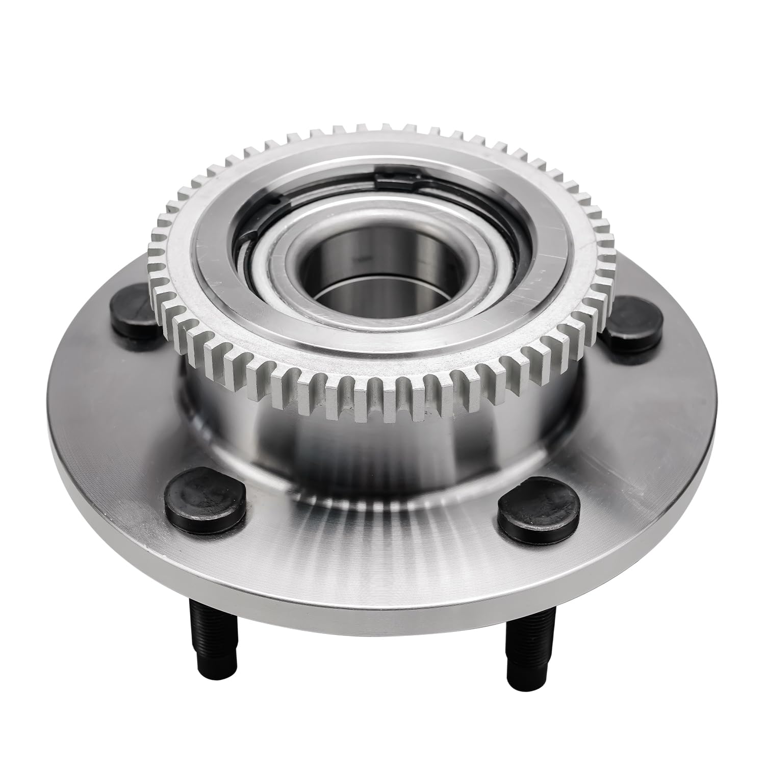 Detroit Axle - 2pc Front Wheel Bearing Hub Assembly for 2000-2001 Dodge Ram 1500 RWD | Replacement Wheel Bearings & Hubs | Perfect for Off-Roading, Towing & Daily Driving