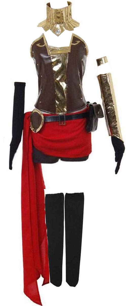 Poetic Walk Pyrrha Nikos Cosplay Costume - RWBY 4 Anime Halloween Outfit with Custom Fit | Perfect for Cosplay Events, Halloween Parties & Anime Conventions