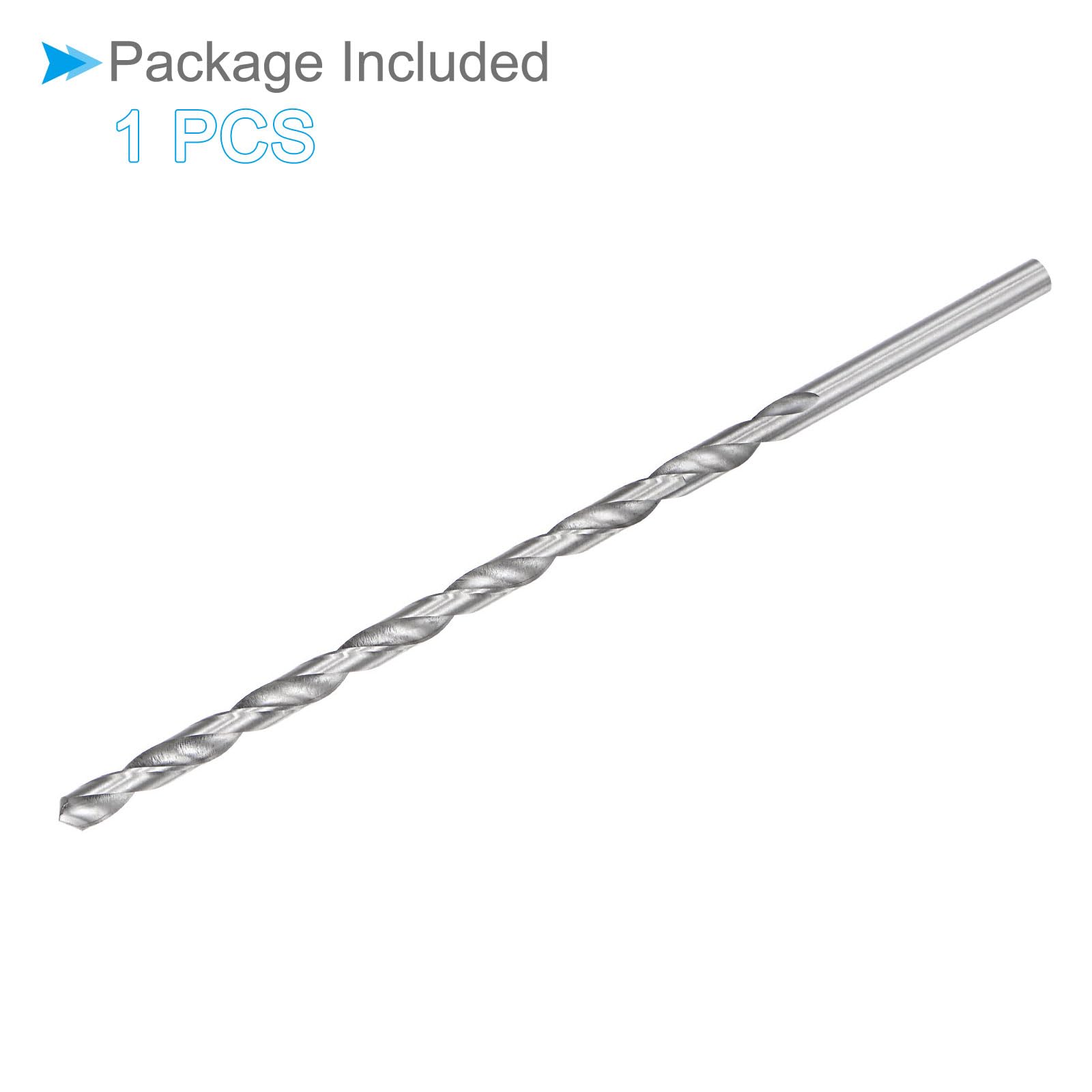 6.8mm x 200mm Extra Long High Speed Steel Twist Drill Bit for Copper, Metal & Woodworking - Perfect for Deep Hole Drilling in DIY Projects and Professional Workshops