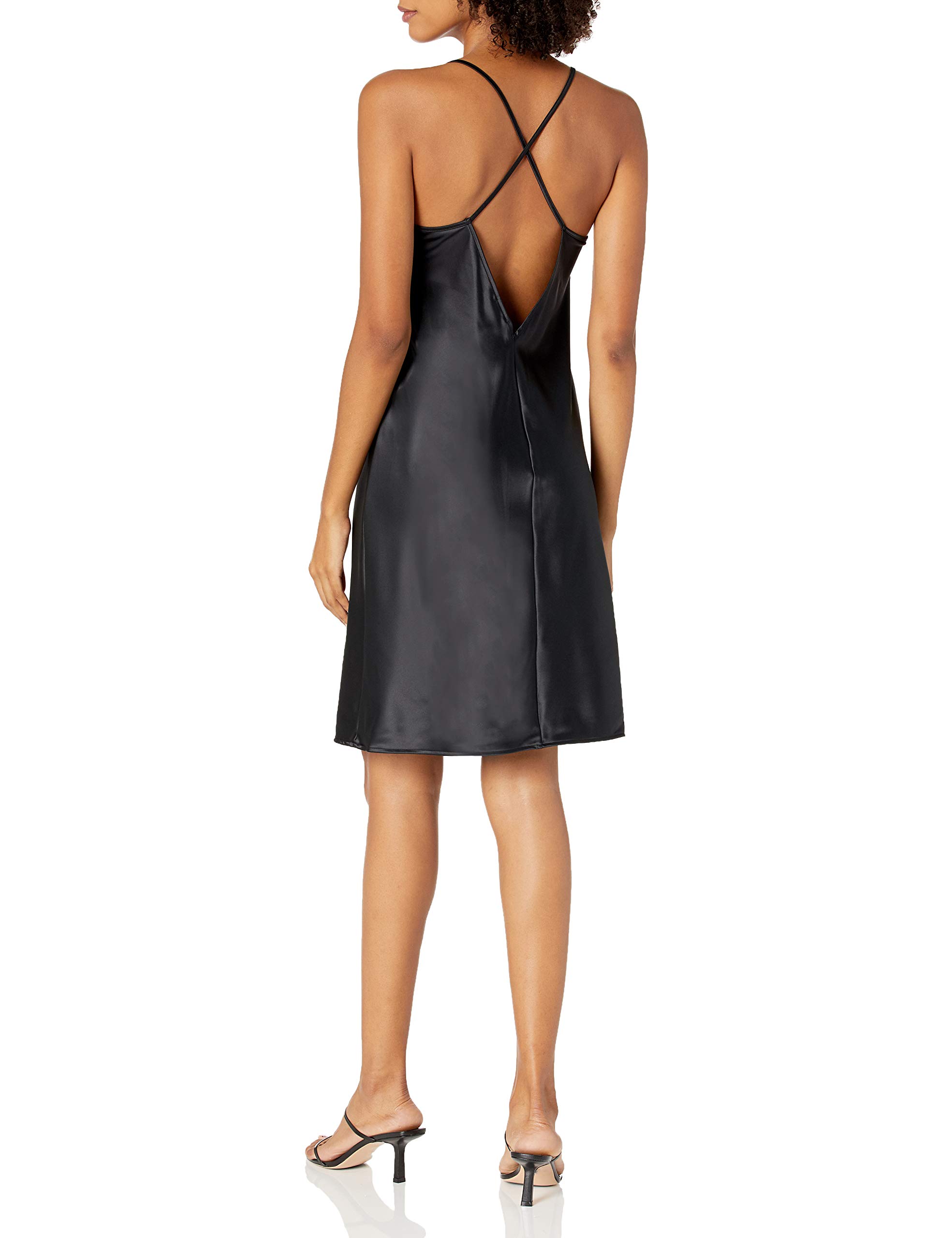 ARMANI EXCHANGE Women's Broadway Baby Doll Dress - Black XL | Flirty Mini Dress for Night Out, Date Night & Party Wear | Fashionable & Comfortable Women's Clothing