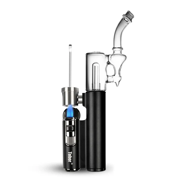 BAZOKA PRO Mechanical Dab Rig Wax Vaporizer for Concentrates, Herbs & Oils - Portable E-Nail Kit for Dabbing, Vaping & Smoking at Home or On-The-Go