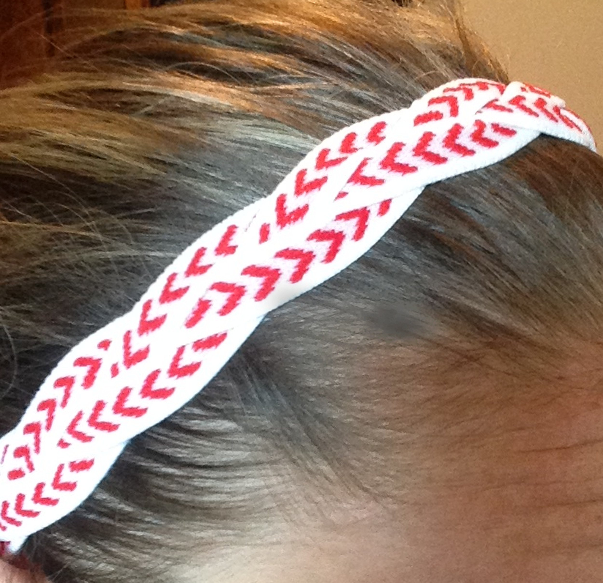 No Slip Grip Sports Headband - Triple Braided Nylon Athletic Headband for Women & Men - Perfect for Running, Yoga, Workouts & Outdoor Activities