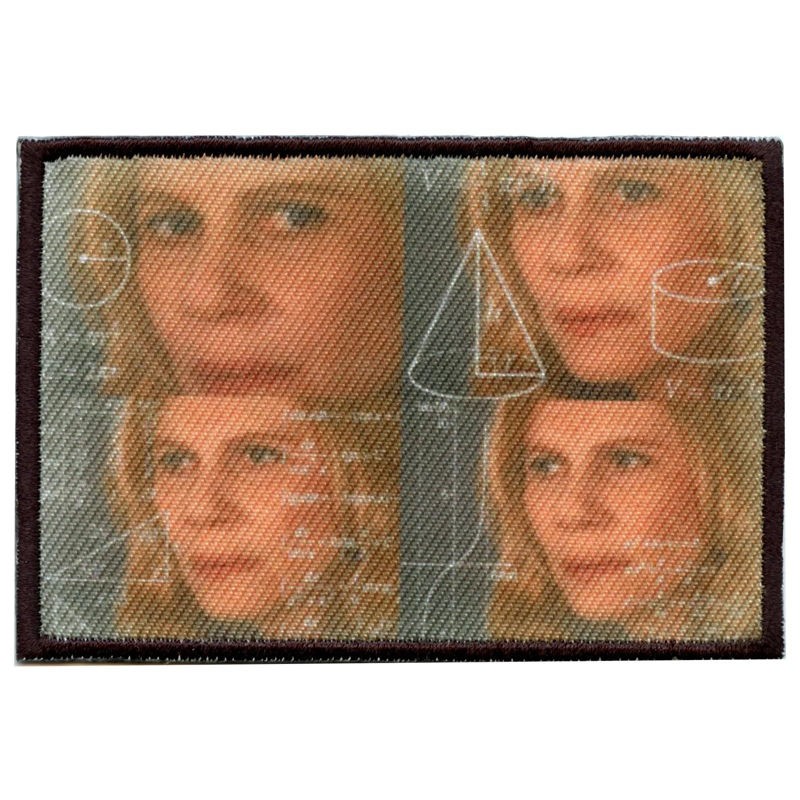 Confused Math Lady Meme Embroidered Iron-On Patch - Funny Math Joke Sew-On Badge for Backpacks, Jackets & DIY Crafts