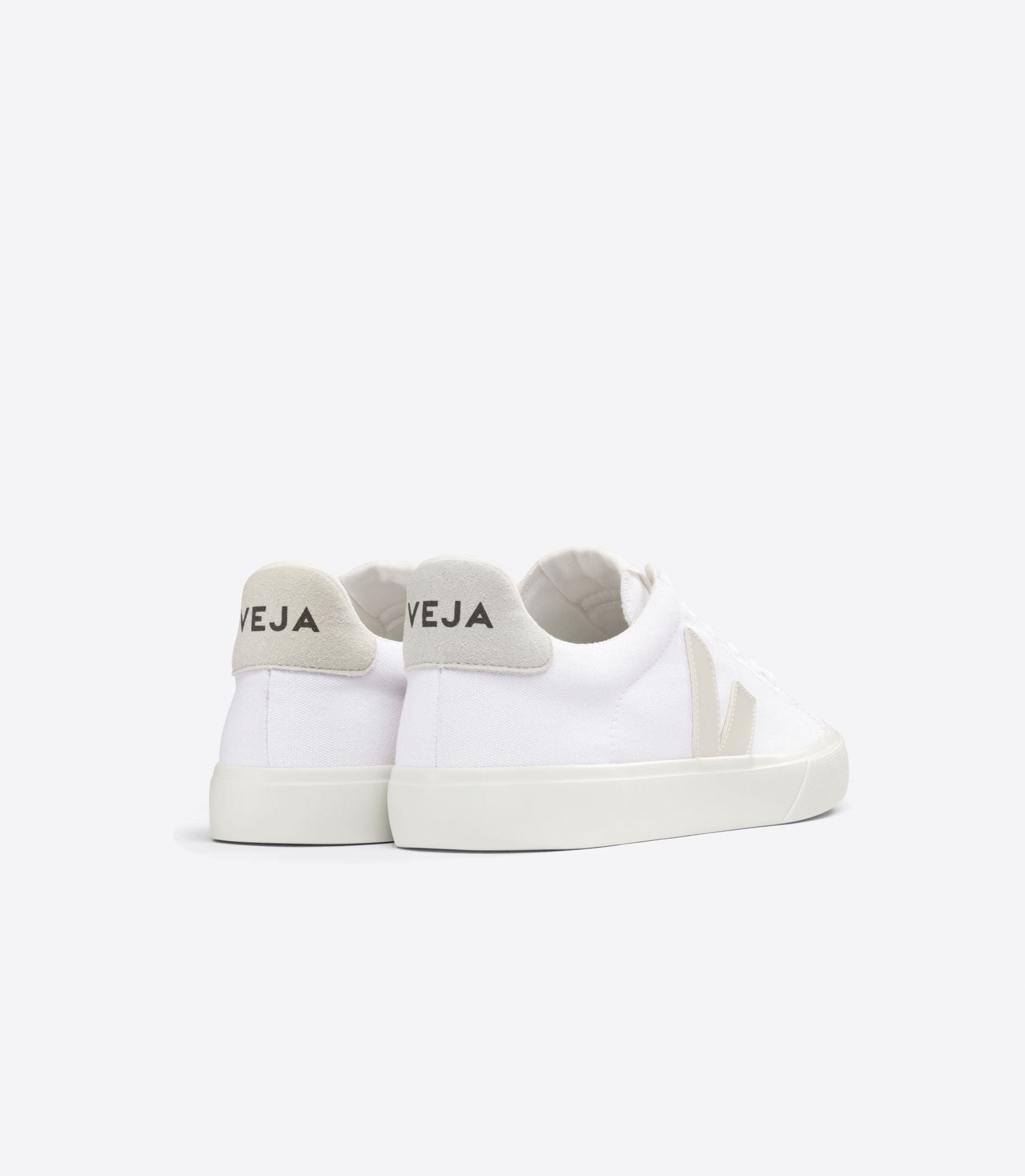 VEJA Campo White Leather Sneakers - Eco-Friendly Vegan Shoes for Men & Women | Perfect for Casual Wear, Work & Sustainable Fashion