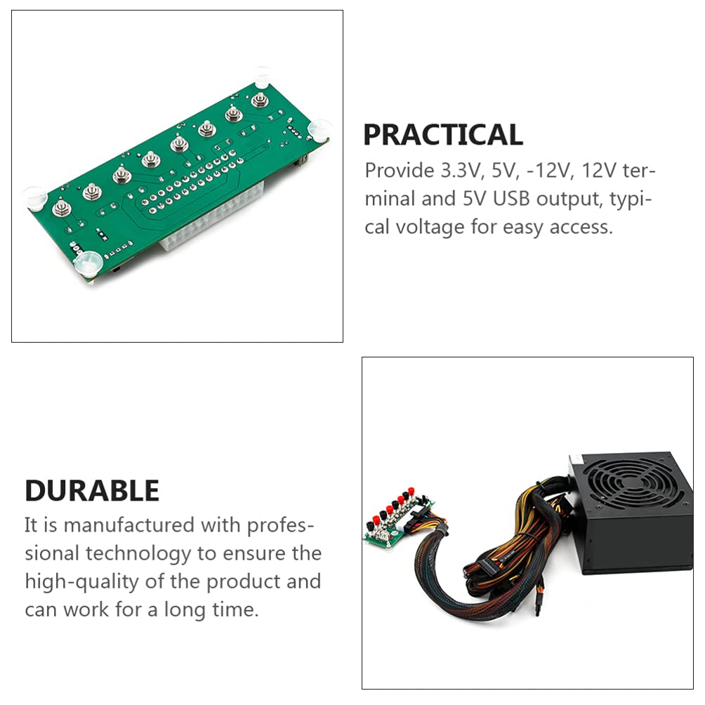 24-Pin ATX Power Supply Terminal to Adapter - High-Quality Computer Power Module & PCB Connector for PC Builds, Upgrades & Repairs - Perfect for Gaming Rigs, Workstations & DIY Computer Projects