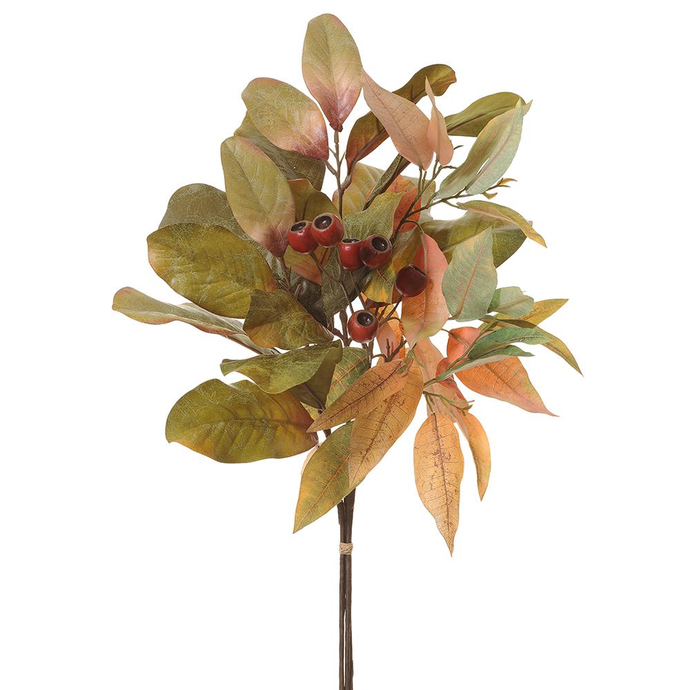 Eucalyptus Leaf and Rose Hip Bouquet - Natural Dried Floral Arrangement for Home Decor, Wedding Centerpieces & Aromatherapy