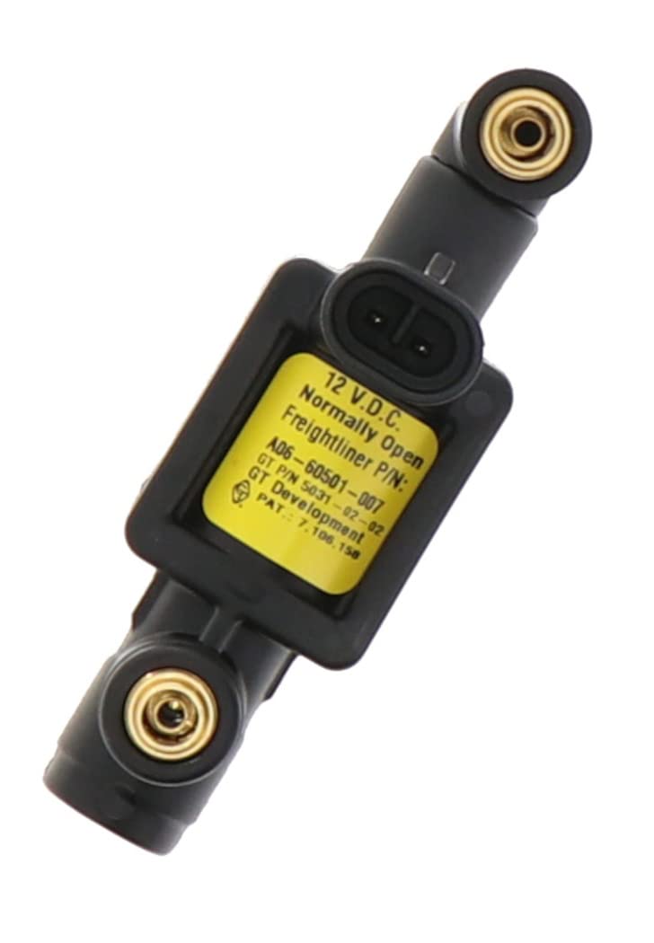 Freightliner 3-Way Fan Clutch Solenoid Valve - A06-60501-007 Replacement Part for Heavy Duty Trucks | Perfect for Cooling System Maintenance & Engine Performance