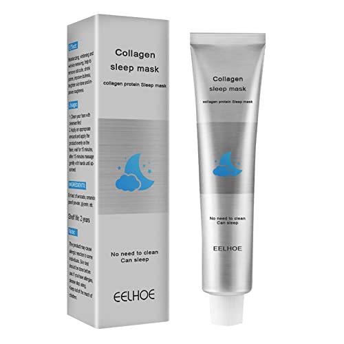 Sleeping Moisturizing Cream - Mild & Soothing Night Face Moisturizer for Acne Prevention, Wrinkle Reduction & Deep Hydration (150ml) | Perfect for Nighttime Skincare Routine & Anti-Aging Care
