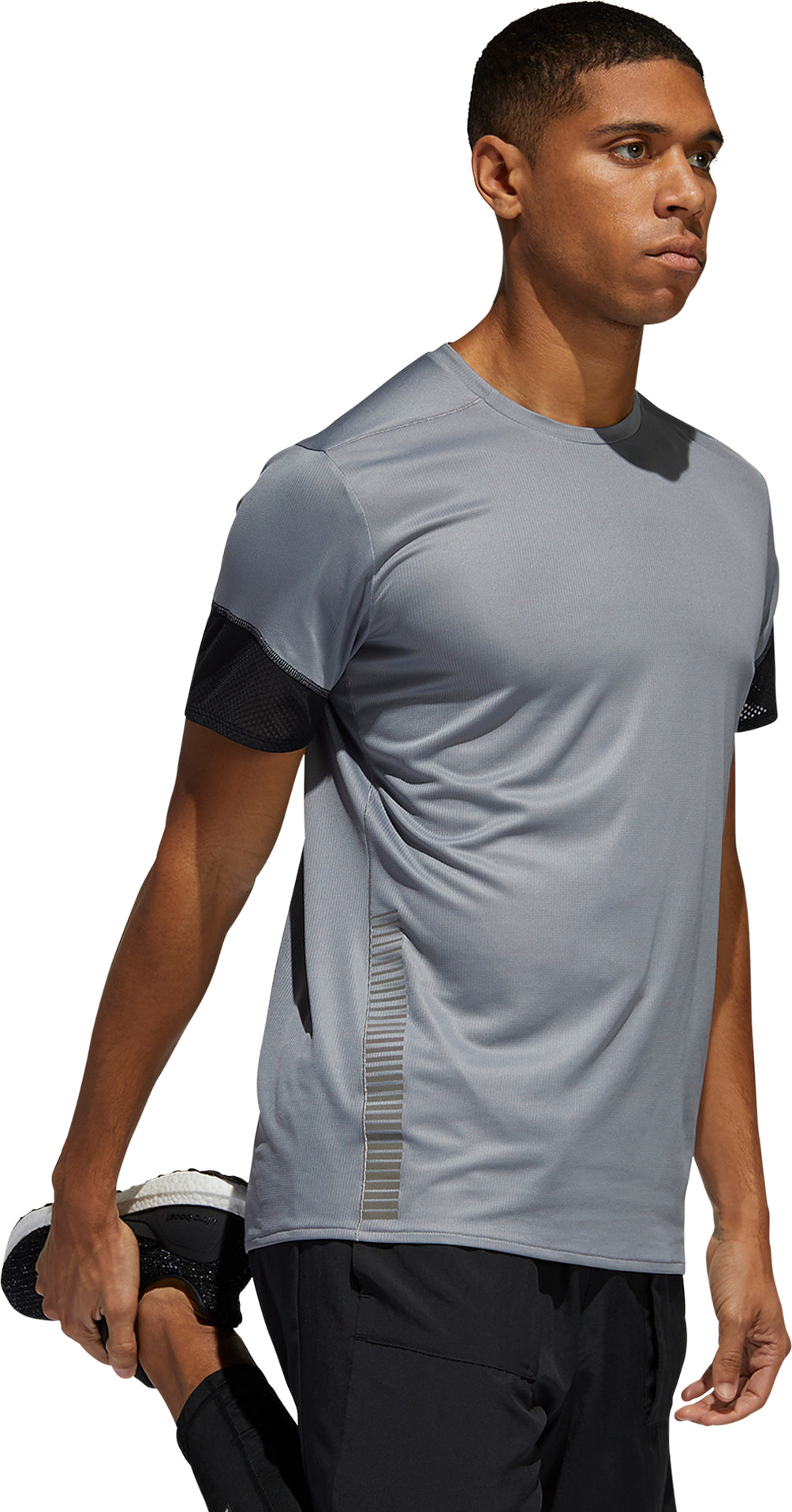 25/7 Rise Up N Run Parley T-Shirt for Men - Eco-Friendly Performance Tee for Running, Gym & Casual Wear