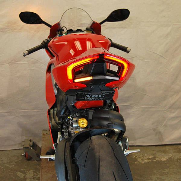 Ducati Panigale V4 Fender Eliminator Kit (2018-Present) - Lightweight Tail Tidy for Motorcycle Customization & Clean Rear End Look