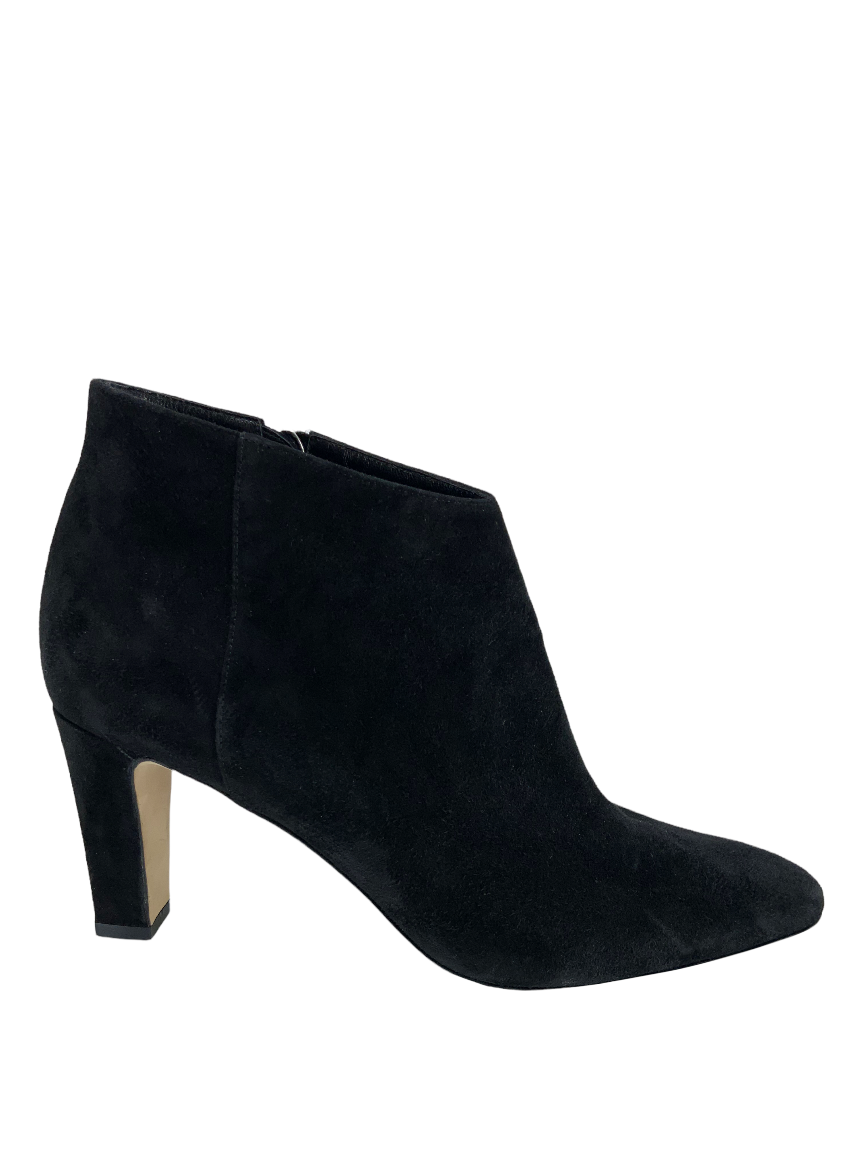 Manolo Blahnik Myconia Suede Ankle Boots Women's Size 8 - Comfortable & Stylish Fall/Winter Booties for Office, Party & Evening Wear