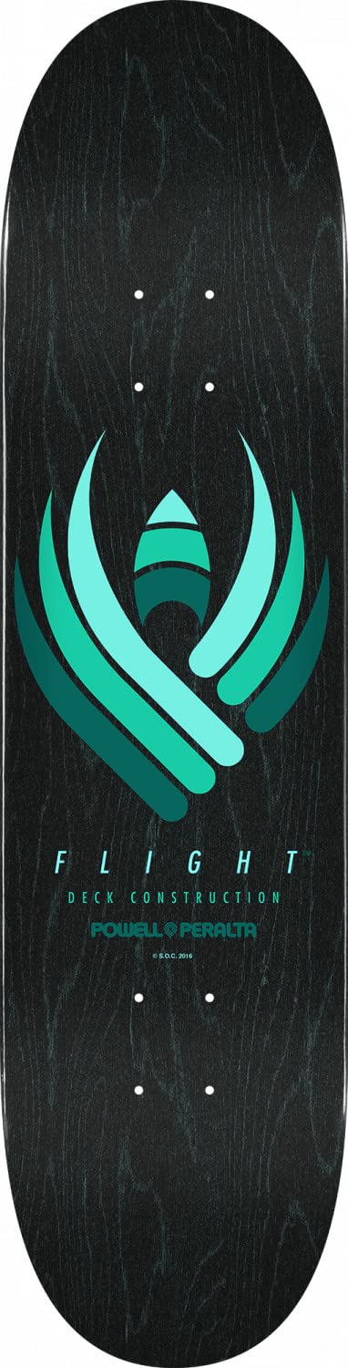 Powell Peralta Retro Black Series Flight Skateboard Deck - Classic 80s Style Skateboard for Street & Park Riding - Perfect for Cruising, Tricks & Collectors