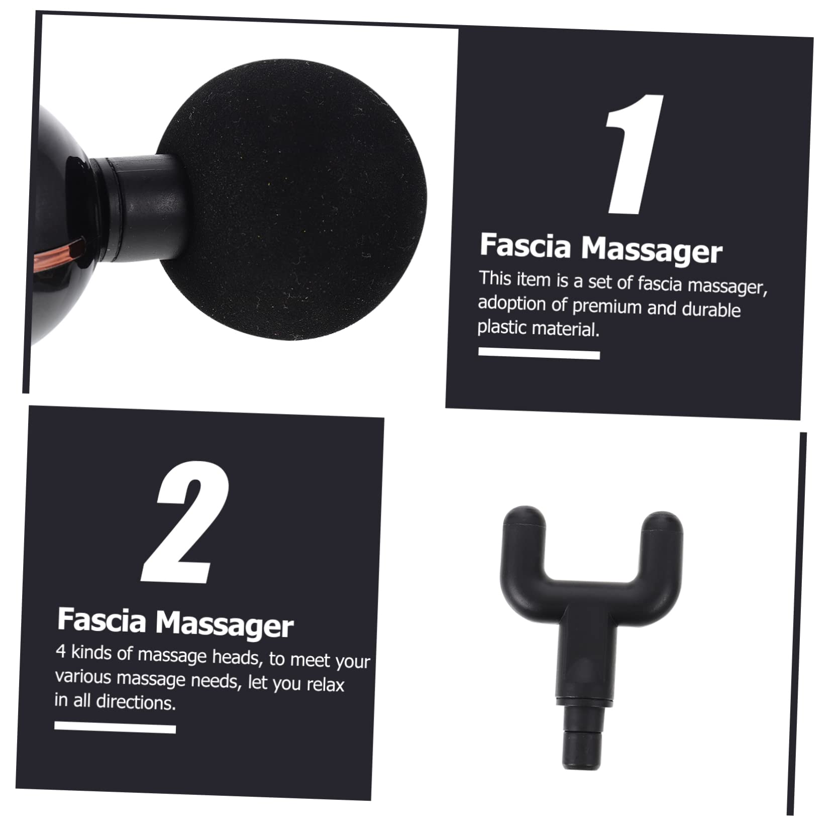 Toddmomy Wireless Percussion Massage Gun - Deep Tissue Muscle Massager for Pain Relief, Recovery & Relaxation - Portable Handheld Massager for Athletes, Fitness, Home & Office Use