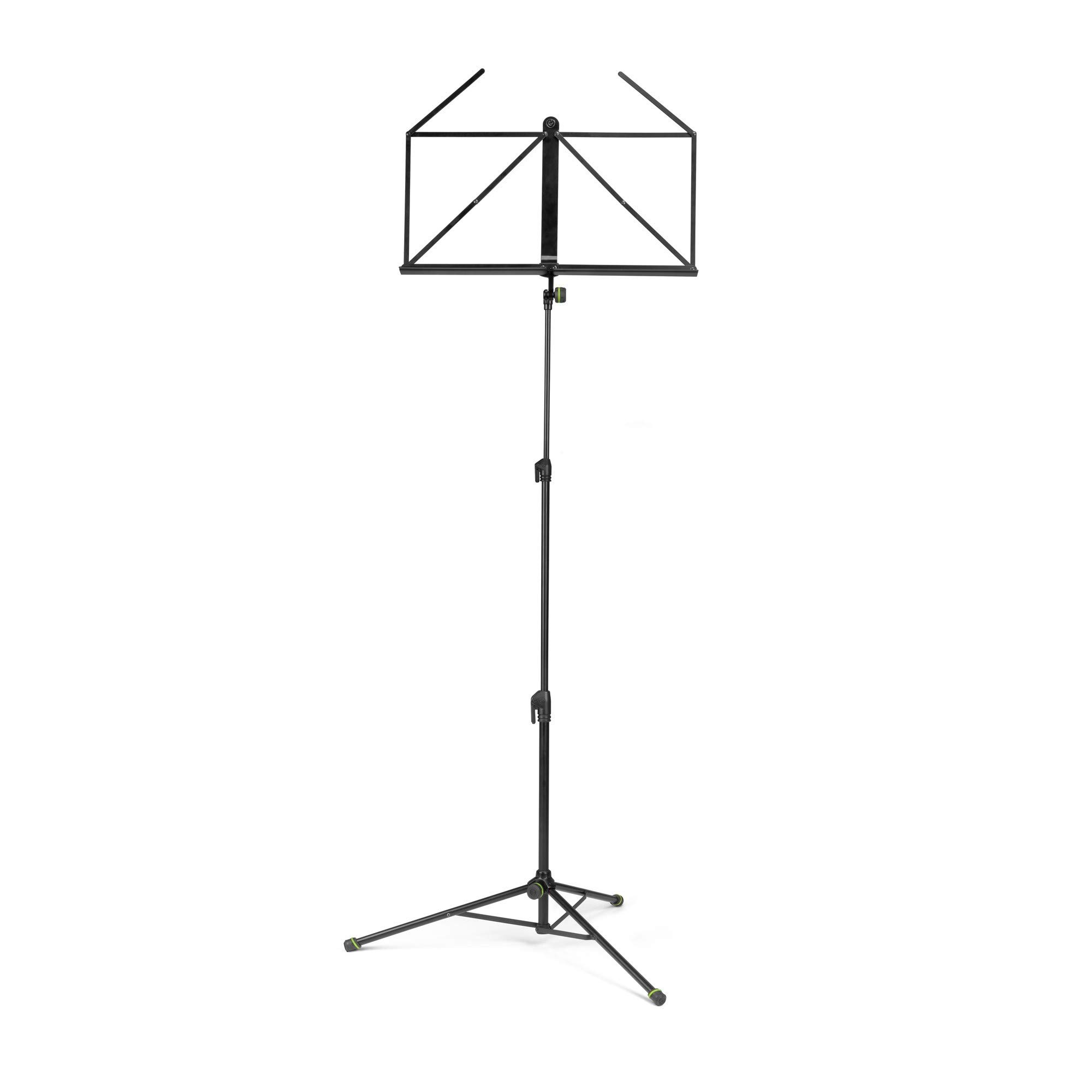 Premium Folding Music Stand with Carry Bag - Portable & Adjustable for Musicians, Students, and Performers - Perfect for Orchestras, Bands, and Home Practice (Model NS 441 B)