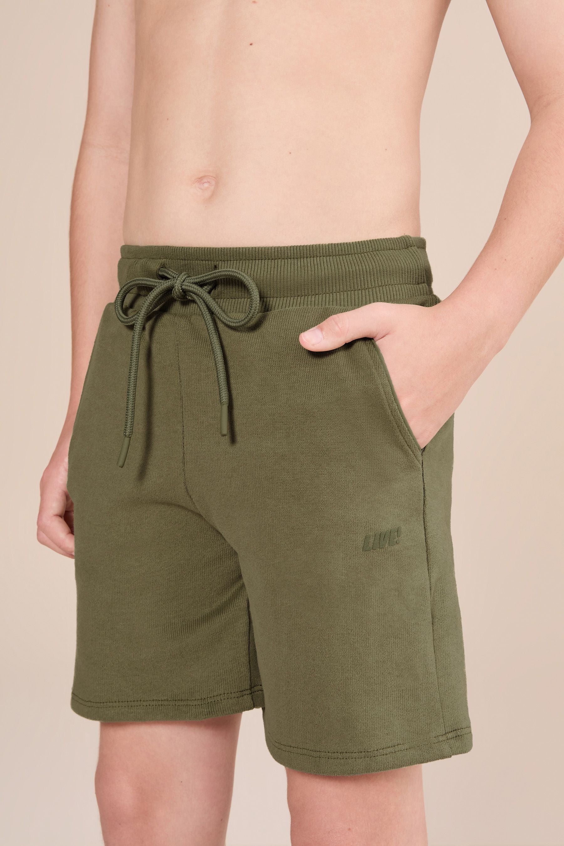 Rino Stone Kids Knit Shorts - Soft Cotton Stretchy Comfortable Summer Shorts for Boys & Girls - Perfect for Playtime, Beach, and Outdoor Activities