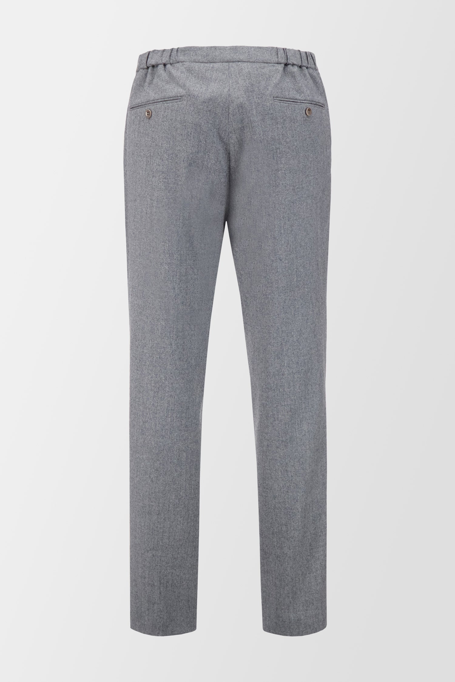 Incotex Grey Woven Trousers for Men - Premium Comfort Dress Pants for Business & Casual Wear | Office, Travel & Special Occasions