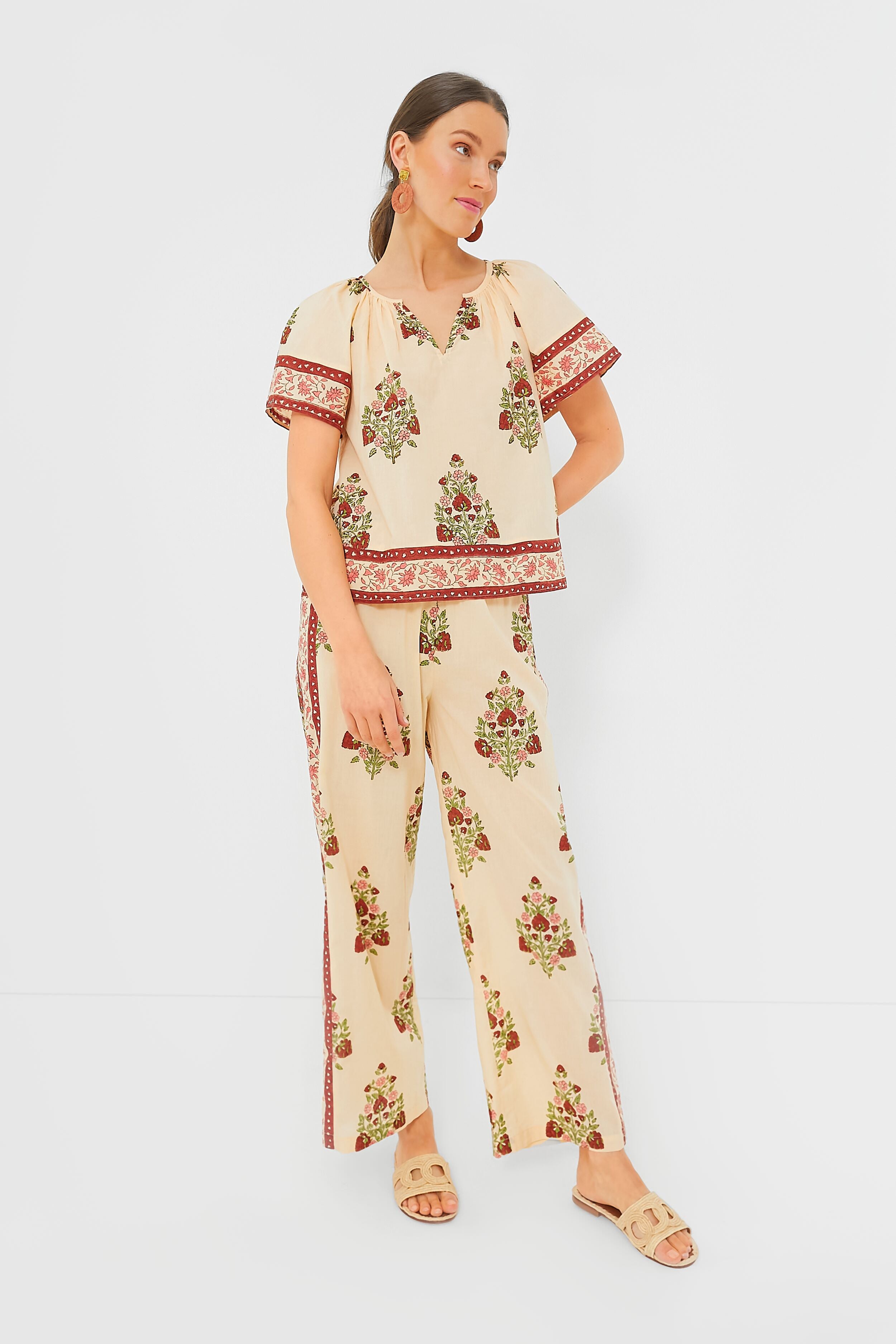 Jolie Pant Blush Chandelier - Elegant Floral Lace Underwear for Women | Perfect for Weddings, Date Nights & Special Occasions