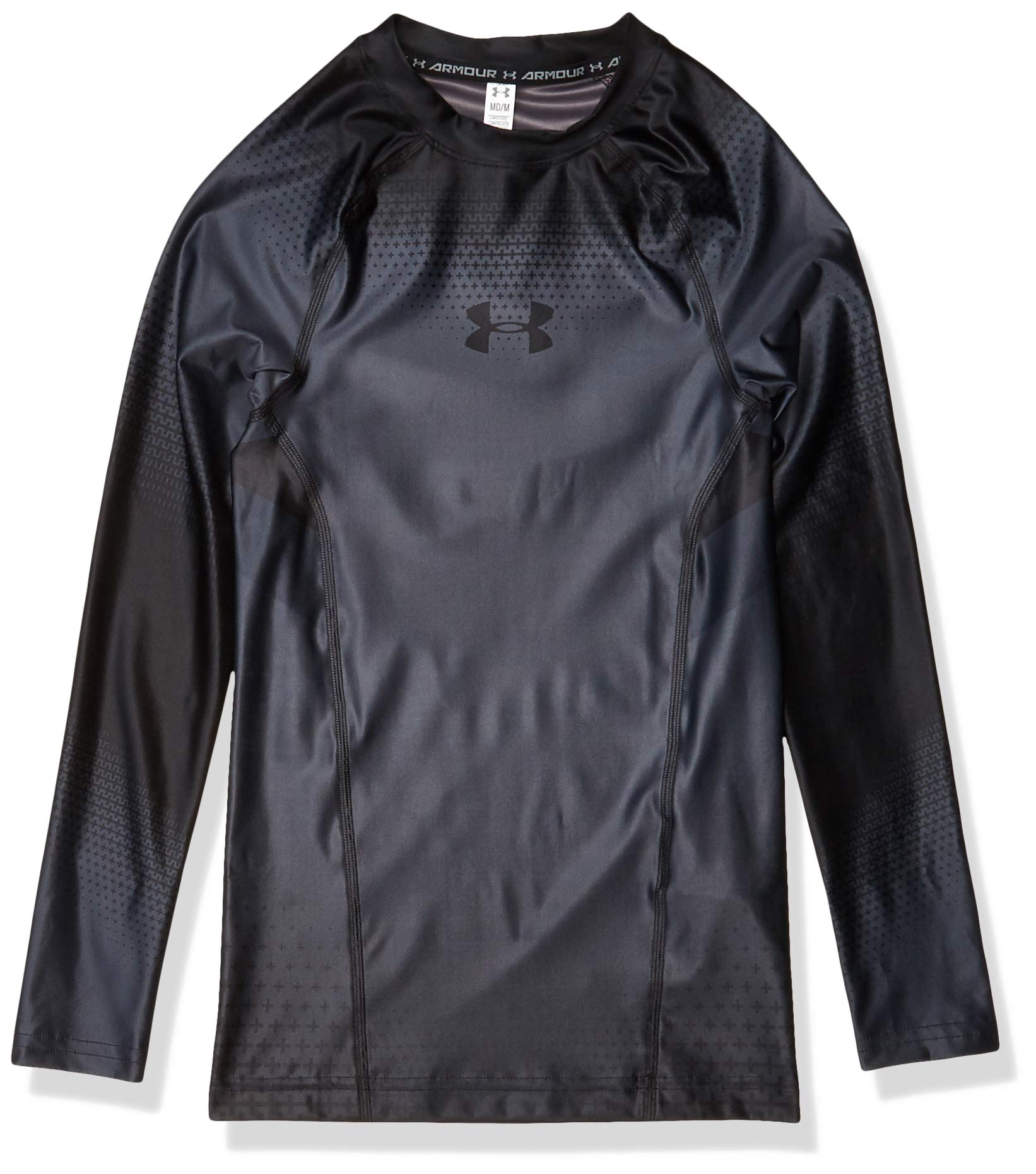 Under Armour Men's Charged Compression Long Sleeve Shirt - Moisture-Wicking Workout Top for Running, Gym & Training