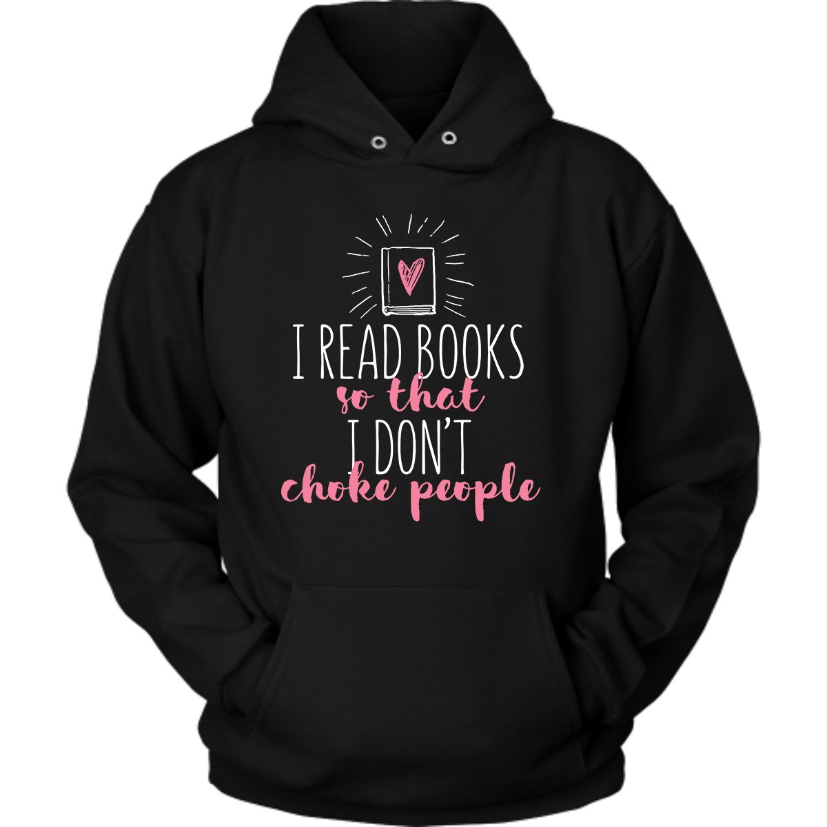 Books Hoodie - Cute & Funny Reading Lover Sweatshirt Gift for Bookworms | Perfect for Book Clubs, Library Visits & Cozy Reading Nights