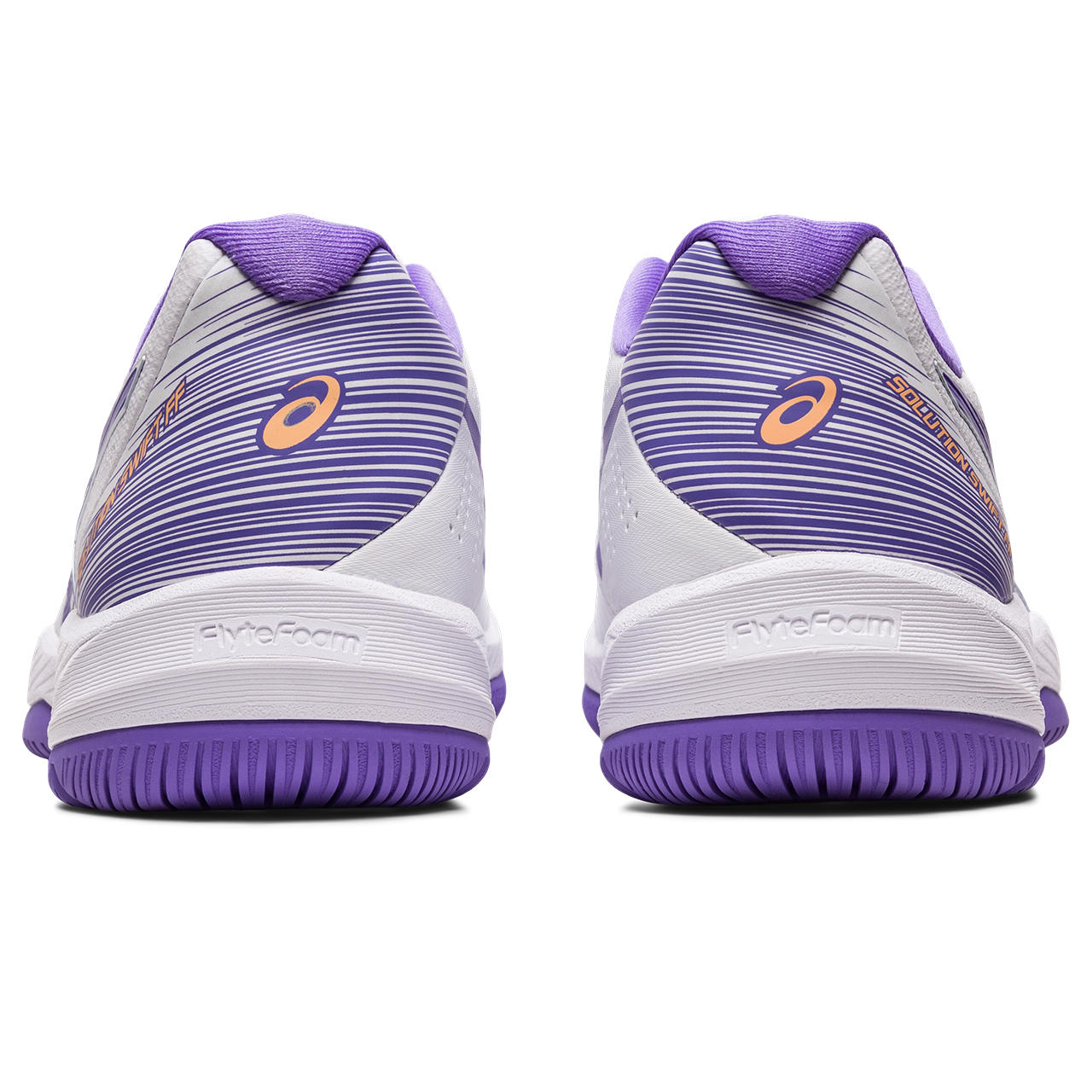 ASICS Solution Swift FF Women's Tennis Shoes - Lightweight Performance Court Shoes for Women (White/Purple) | Perfect for Competitive Matches & Training Sessions