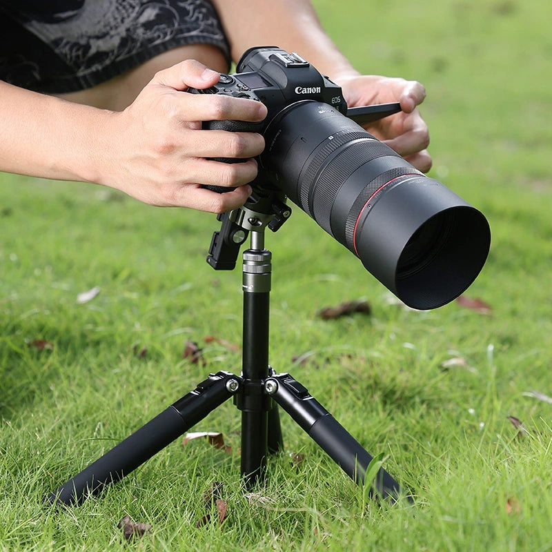 Ulanzi MT 63 Portable Mini Tripod Stand with Phone Mount - Compact Lightweight Travel Tripod for Smartphones, DSLR Cameras & Vlogging - Perfect for Travel, Photography & Content Creation