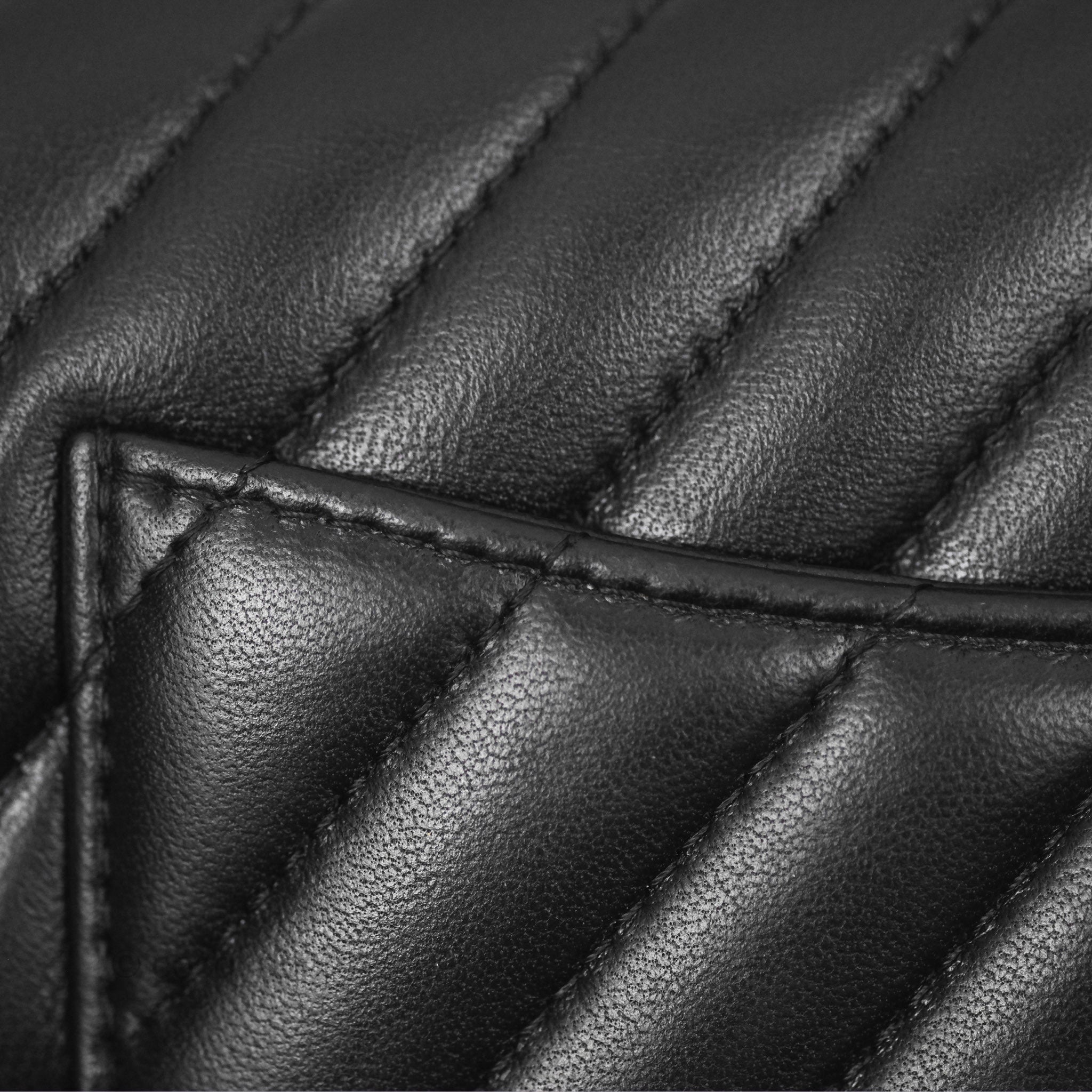 Chanel Chevron Mini Rectangular Flap Bag in Black Lambskin Leather with Gold Hardware - Luxury Crossbody Purse for Women, Perfect for Evening Events & Date Nights