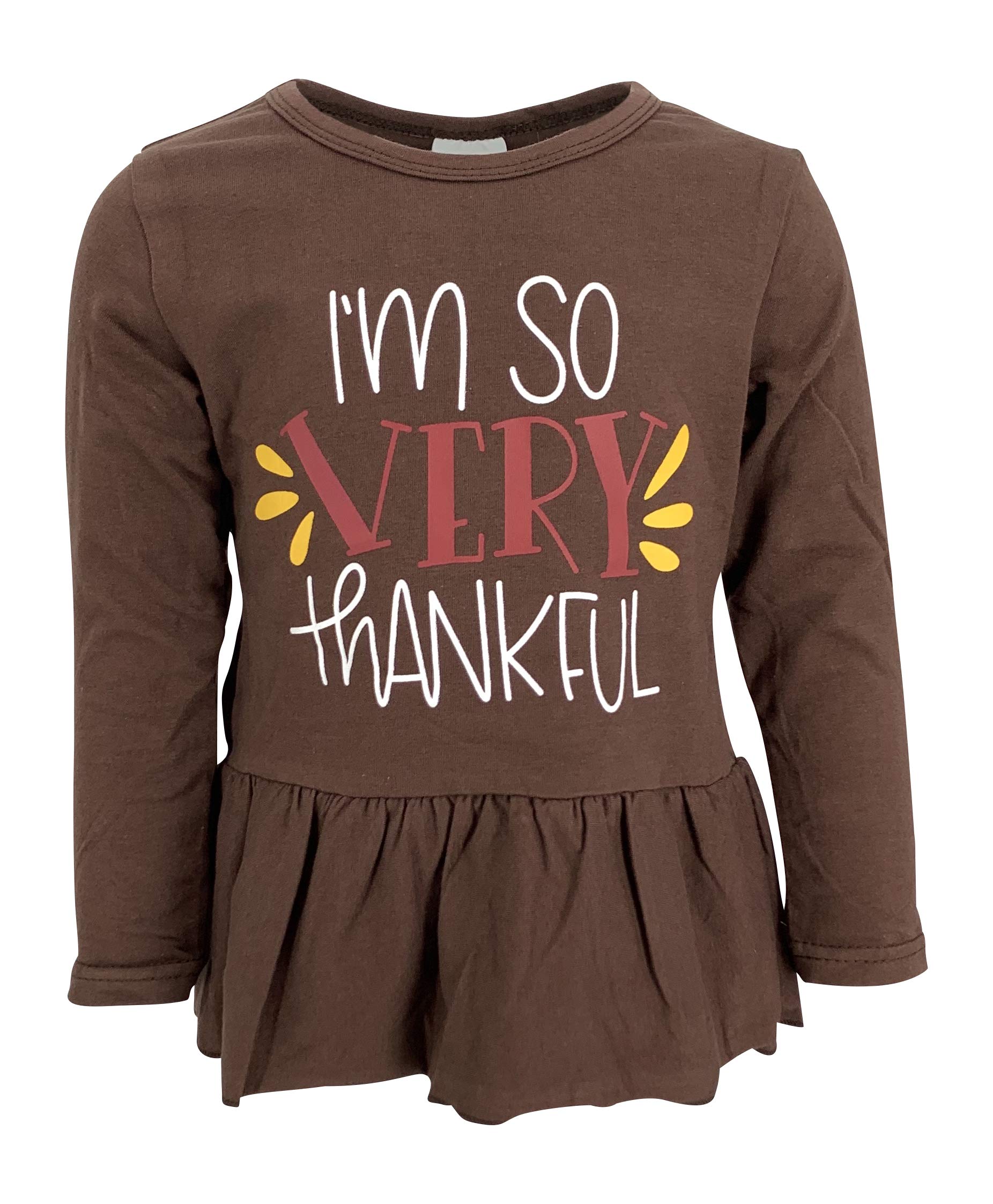 Girls 2-Piece Outfit with Ruffle Leggings & Tunic - Toddler Playwear