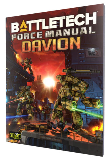 BattleTech Force Manual Davion - Official Tabletop Wargaming Guide for Mech Battles | Perfect for Strategy Gamers & Sci-Fi Fans