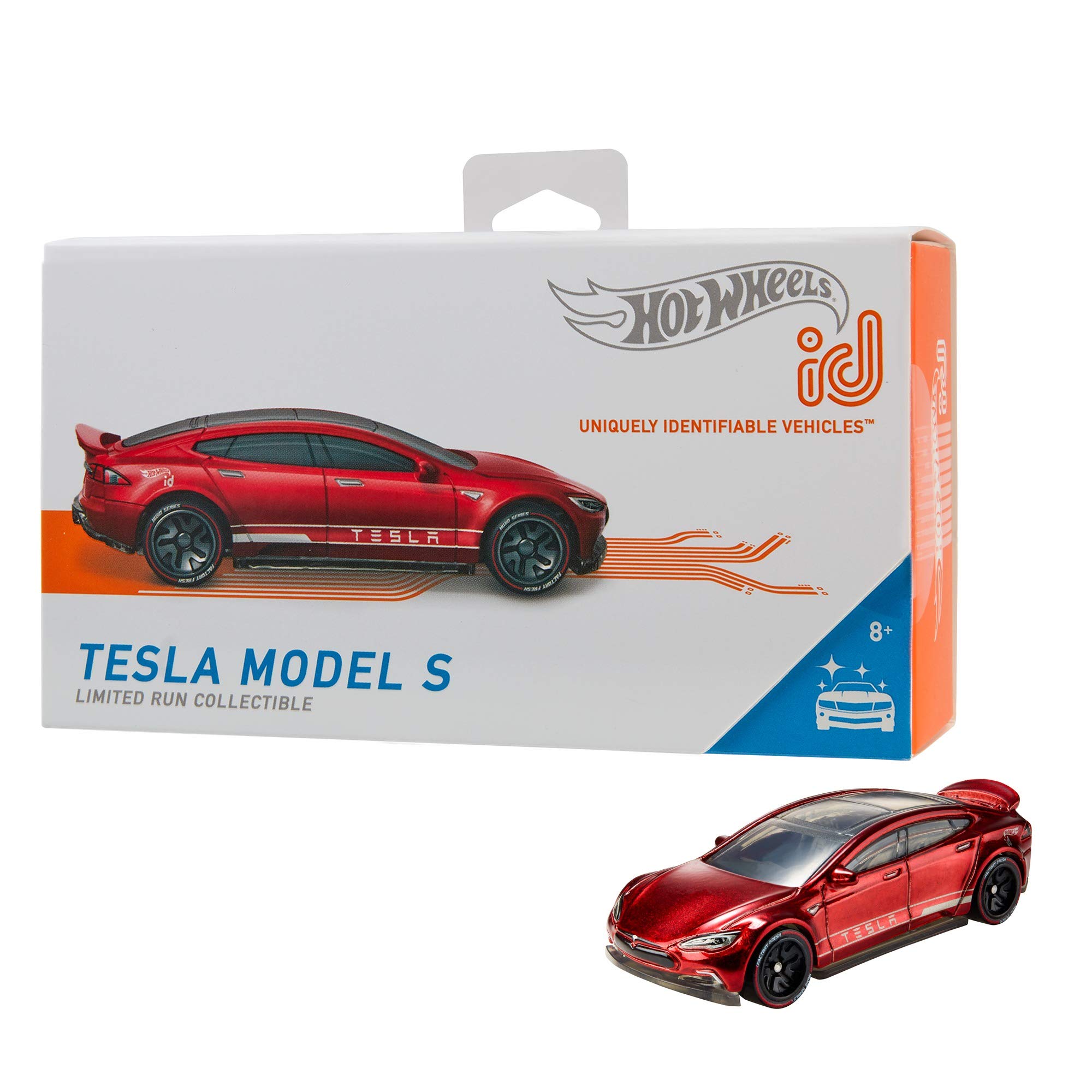 Hot Wheels Mattel ID Tesla Toy Car for Kids Ages 8+ - Collectible Die-Cast Vehicle (FXB14) - Perfect for Playtime, Gifts & Car Enthusiast Collections