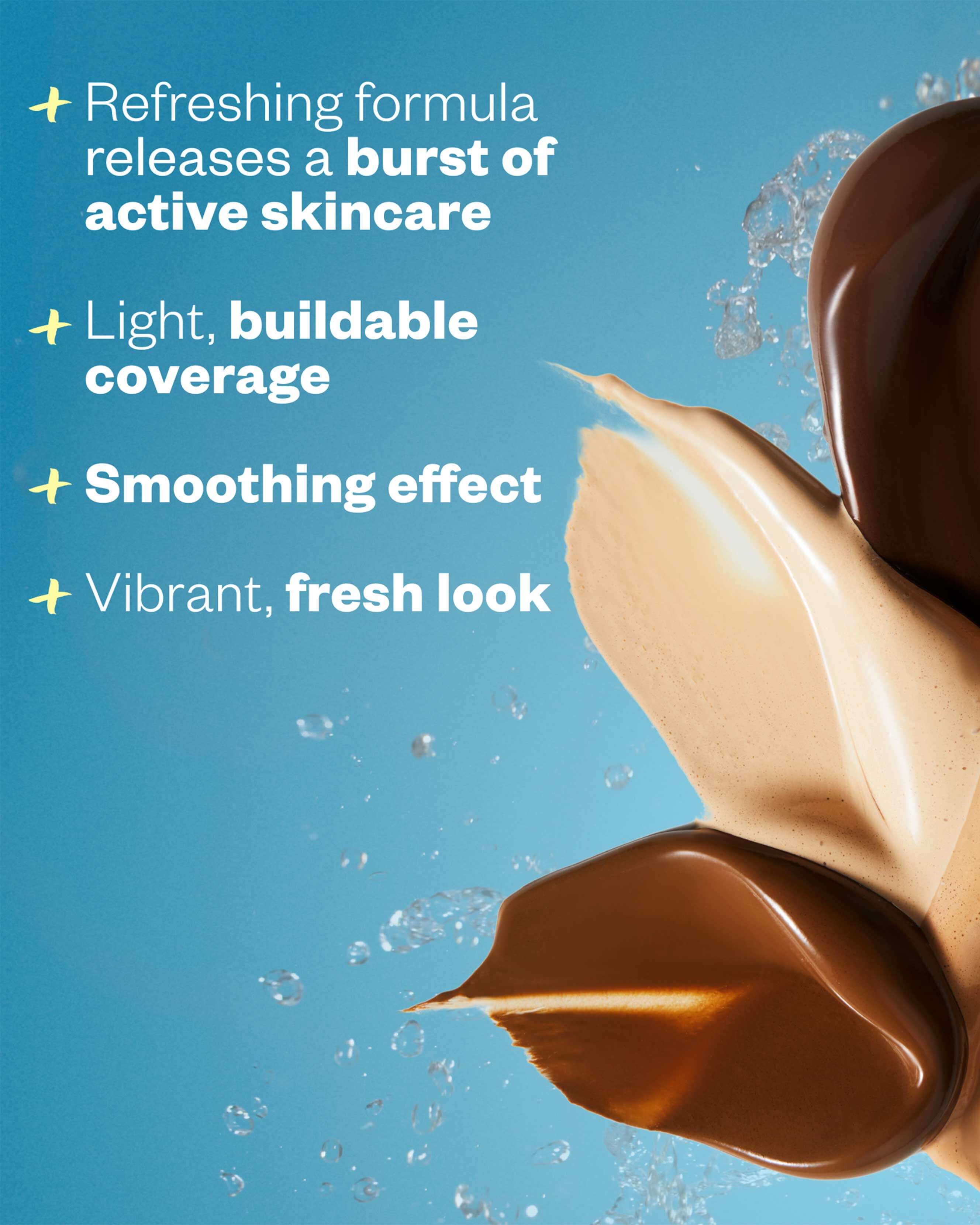 BB Burst Tinted Moisturizer Gel Cream with Copper Peptides - Hydrating & Brightening Face Makeup for Daily Wear & Night Skincare Routine