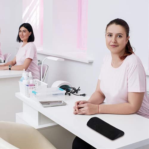 Premium Nail Art Hand Rest Pillow - Detachable & Washable Salon Cushion with Soft Sponge for Manicures (Rose Pink) | Perfect for Nail Salons, Home Manicures & Professional Nail Technicians