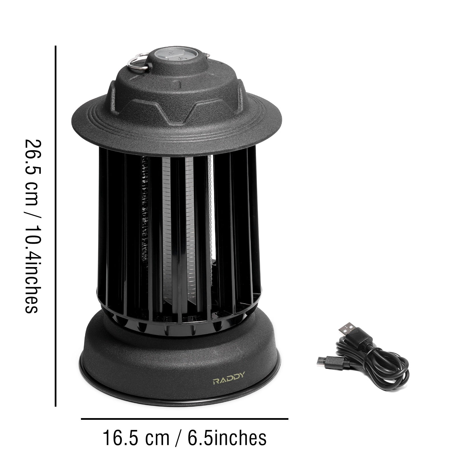 Raddy MZ 1 Outdoor Bug Zapper - Automatic Self-Cleaning Mosquito Killer with IPX4 Waterproof & 1200mAh Rechargeable Battery - Perfect for Patio, Garden, and Camping