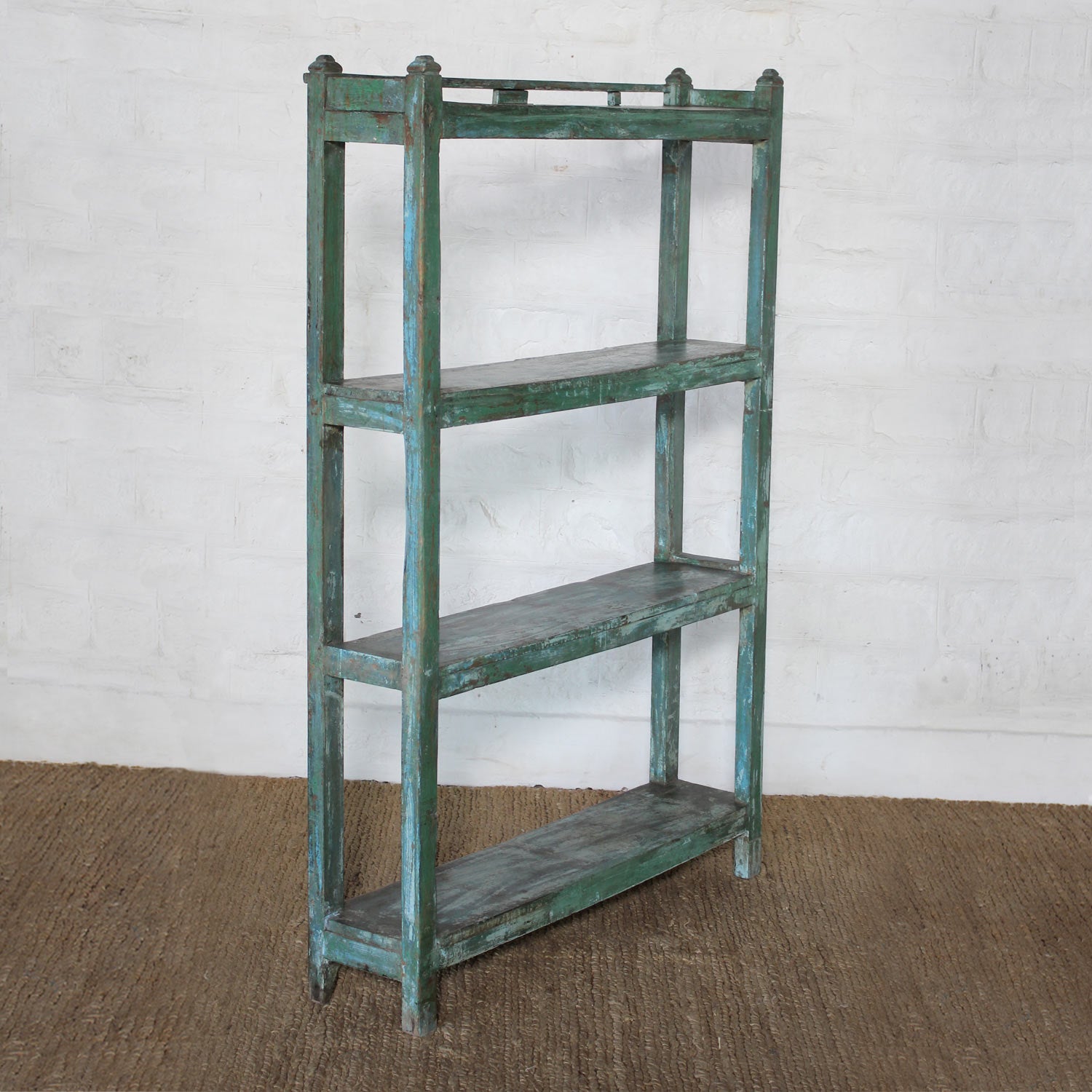 Paarthiv Wooden Shelf - Rustic Floating Wall Shelves for Home Decor, Books & Plants | Perfect for Living Room, Bedroom & Kitchen Storage | Handmade Solid Wood Shelving Unit