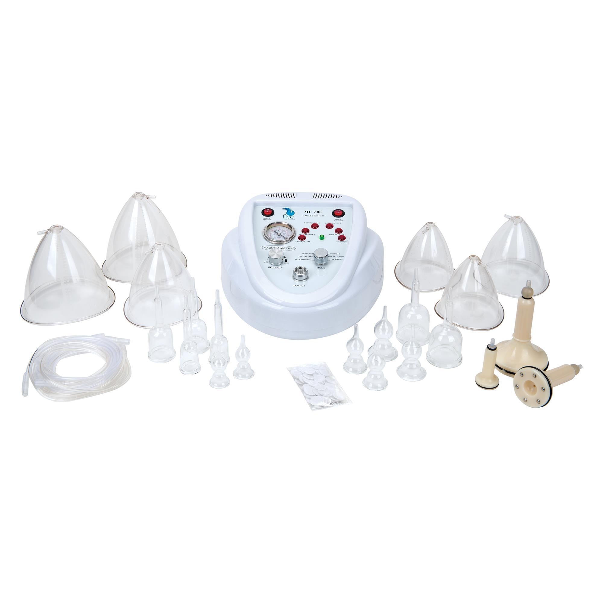 ACE MediCupping Therapy Machine - Professional Cupping Set for Pain Relief & Muscle Recovery - Perfect for Home Use, Spa, and Physical Therapy