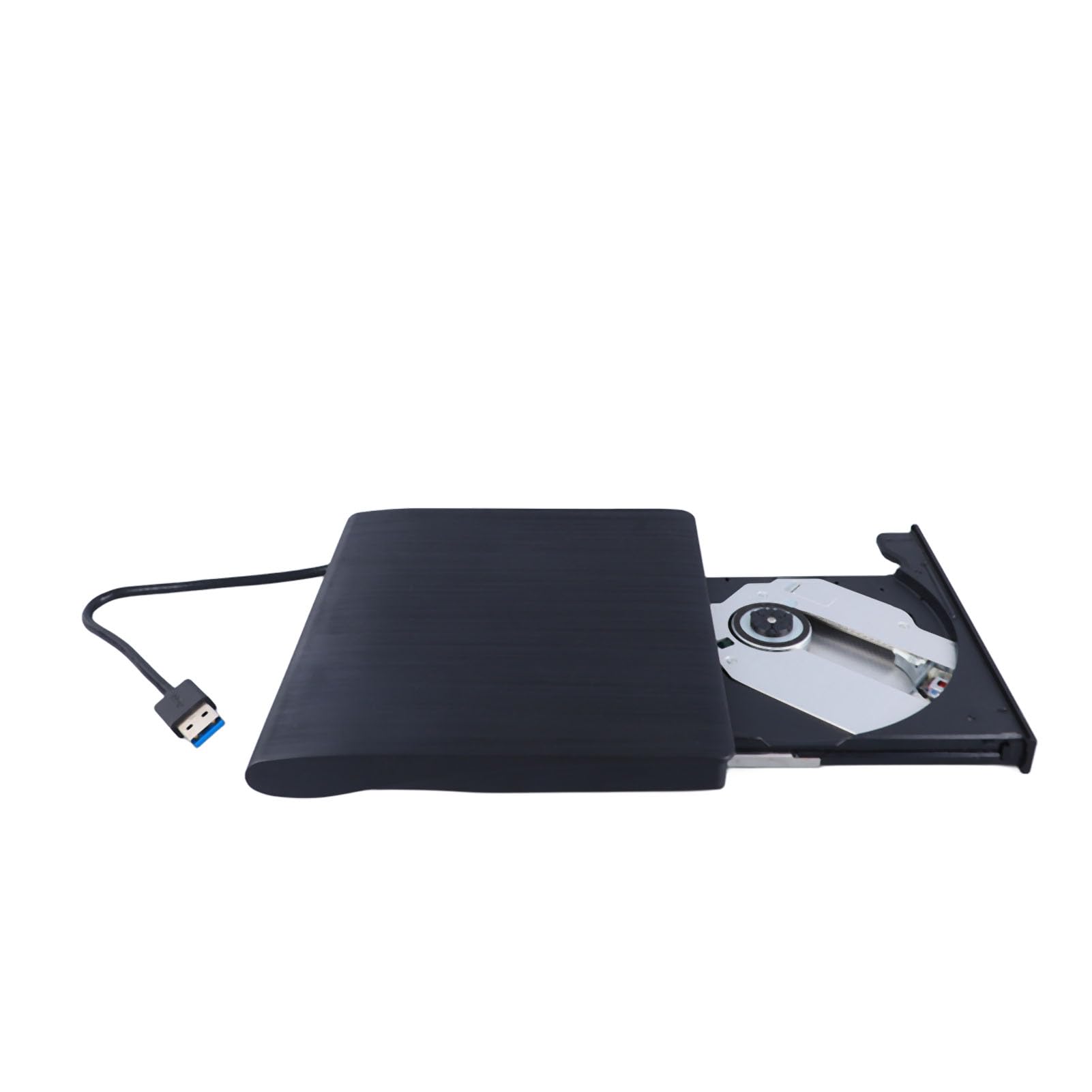 Fast USB 3.0 External DVD Drive for PC & Laptop - Portable CD/DVD Player/Writer with Universal Compatibility | Watch Movies, Install Software & Backup Files | Ideal for Home Office, Travel, Entertainment & Remote Work