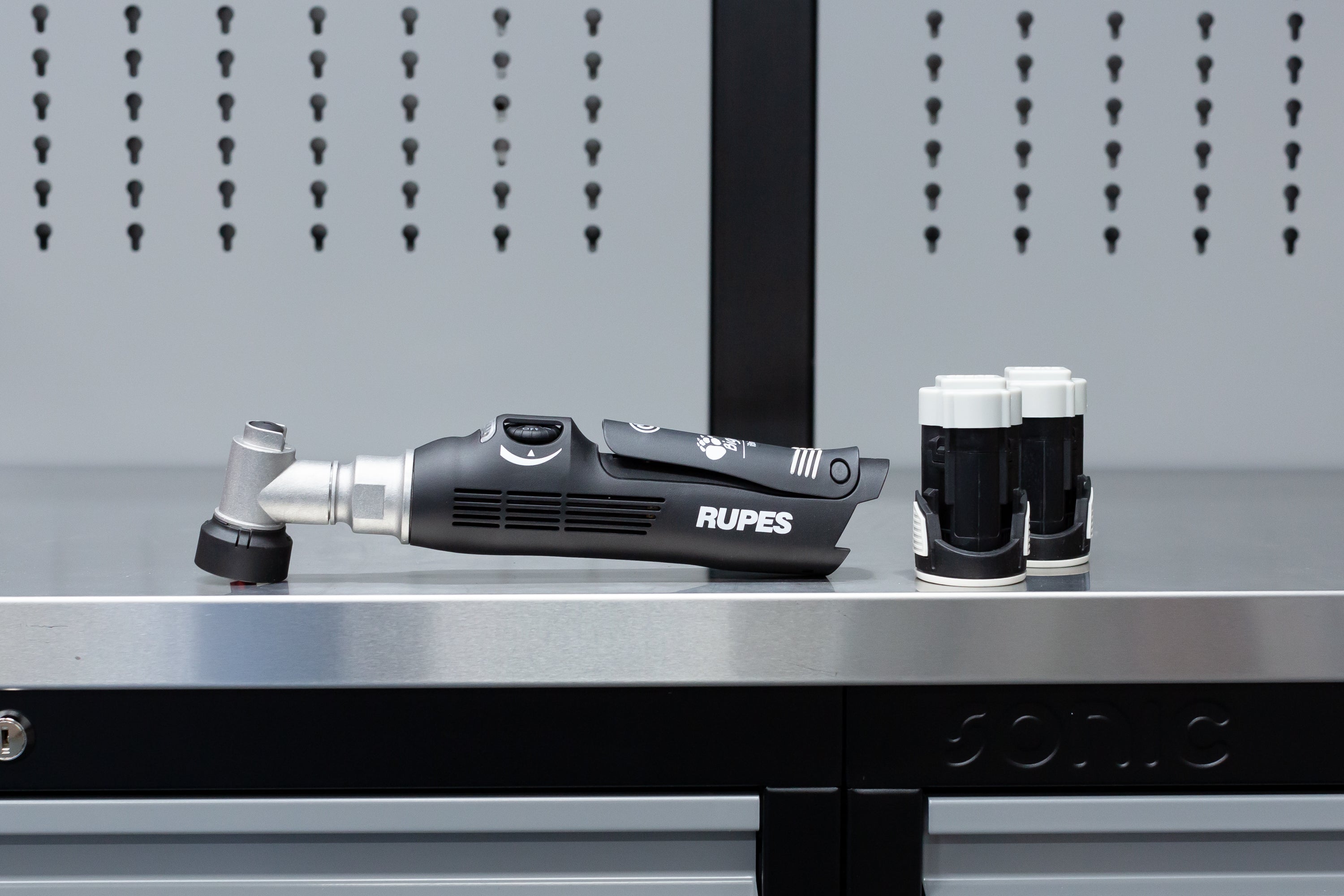 RUPES BigFoot Nano iBrid Technology Cordless Polisher - Perfect for Car Detailing, Paint Correction & Auto Body Shine